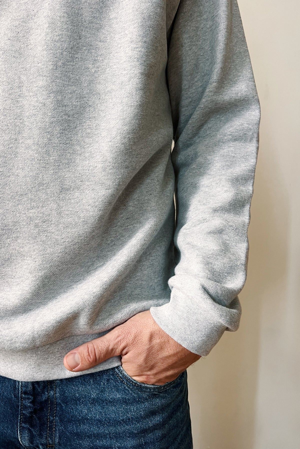Sweater Jo - Grey Melange