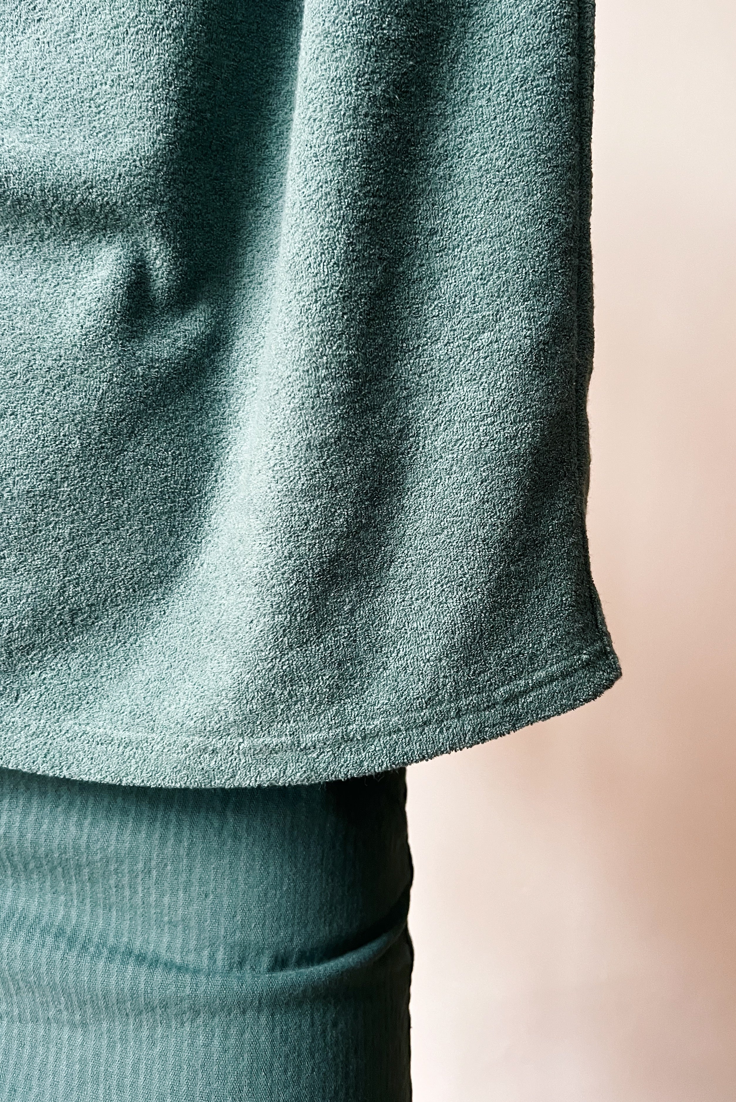 Sleeveless Sweater Ayla - Sage Terry