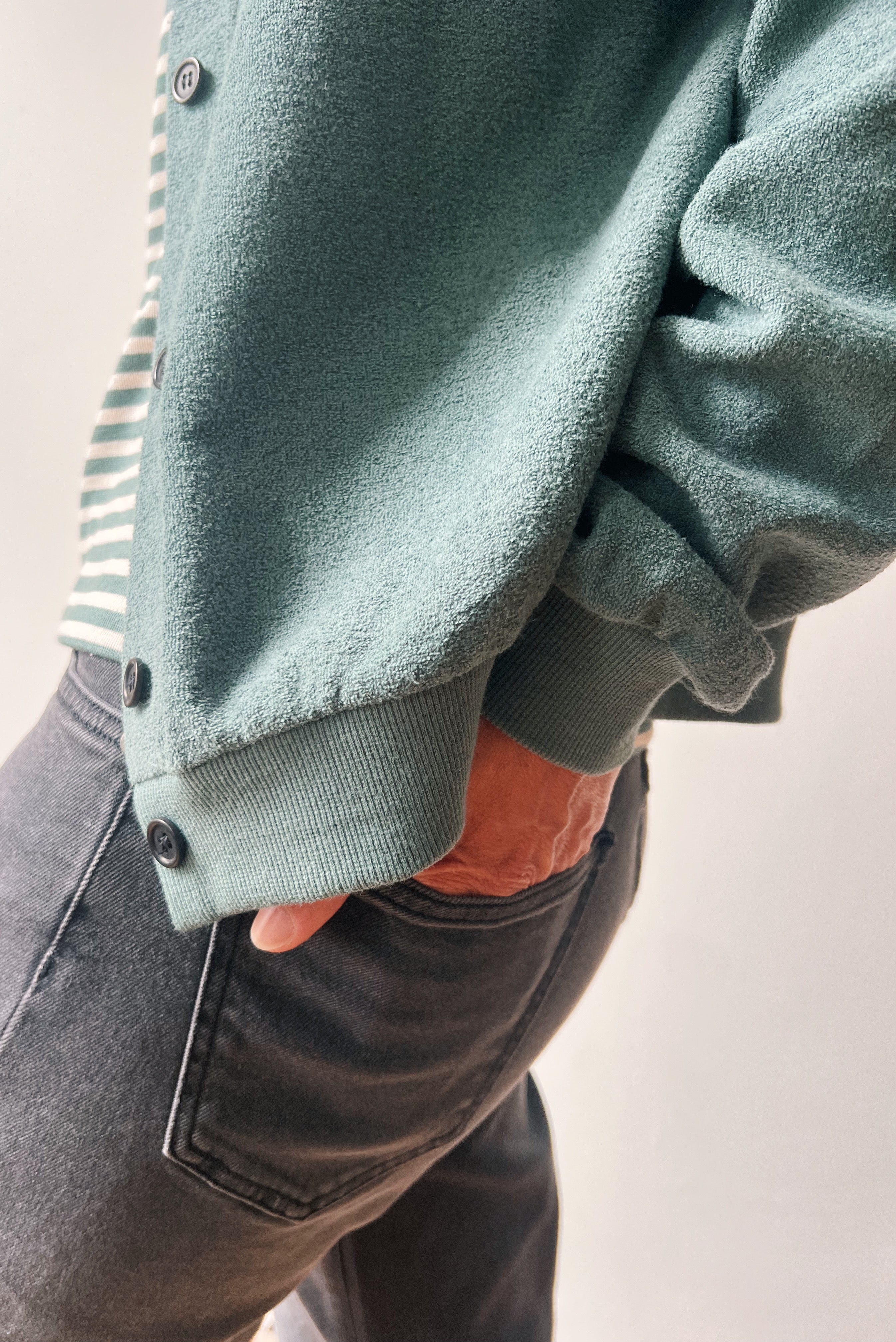 Cardigan Maxime - Sage Terry