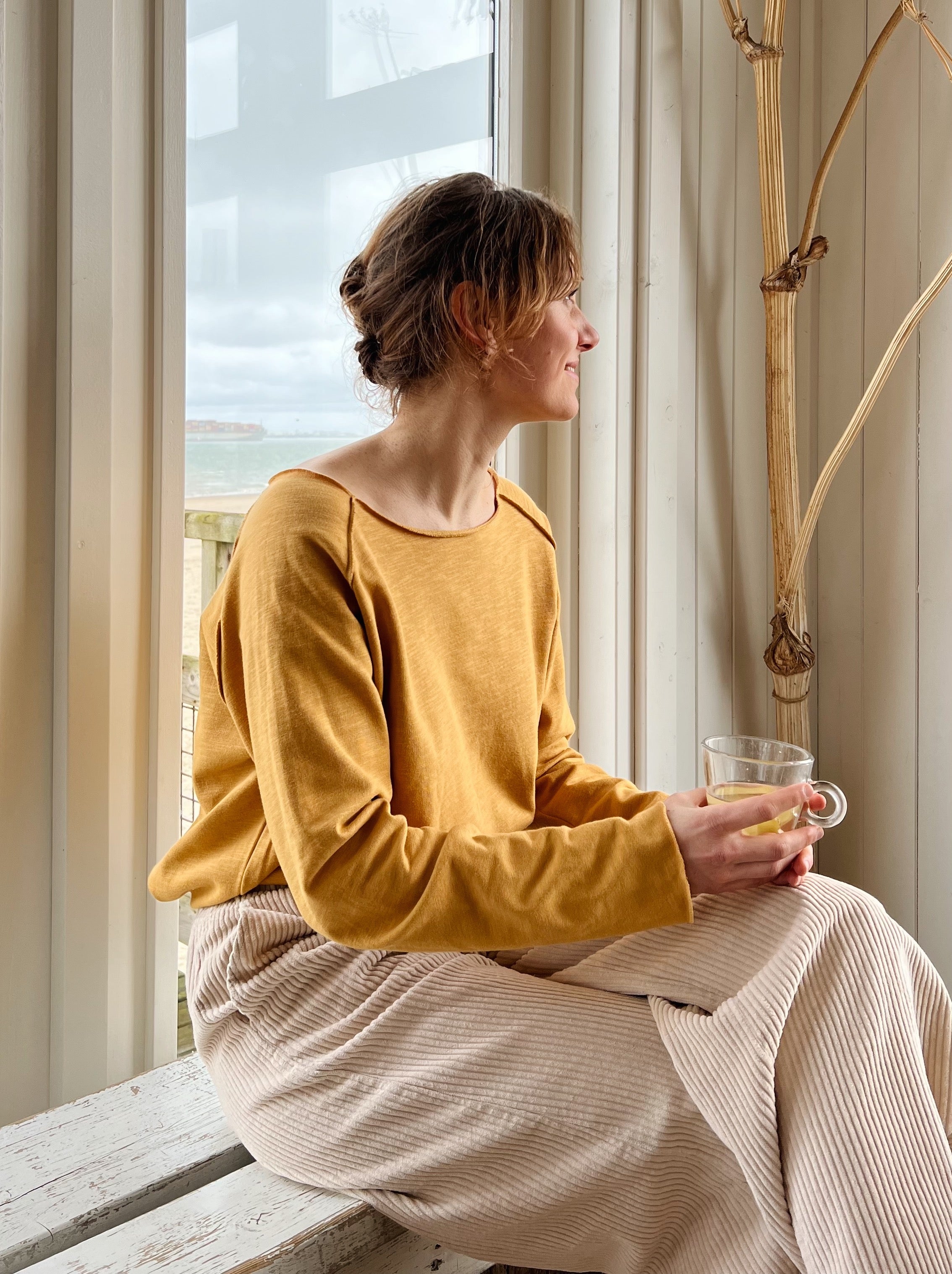 the dão store - Sweatshirt Lupe - Ochre - Sweaters | Hoodies