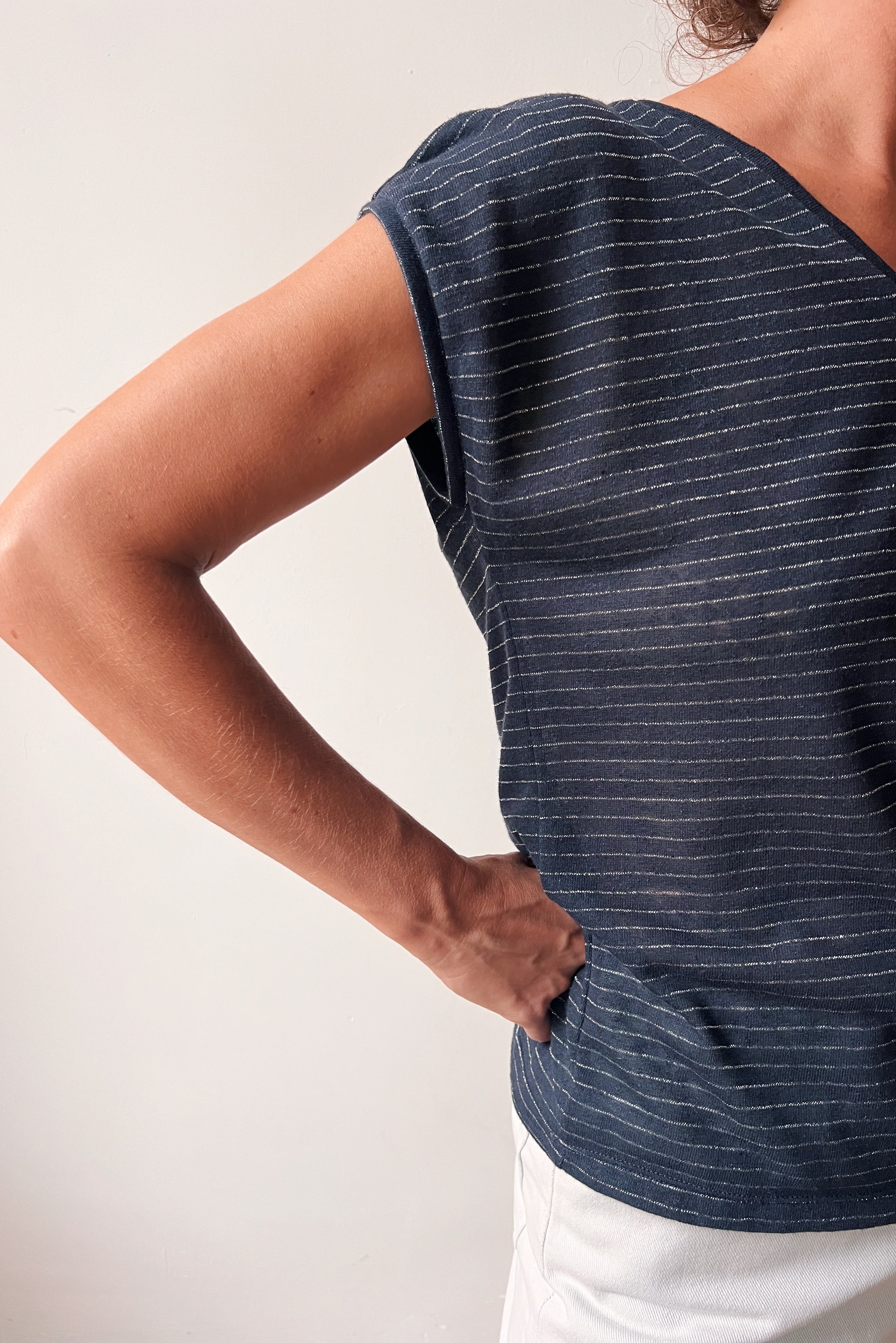 T-Shirt Esmé - Indigo Silver