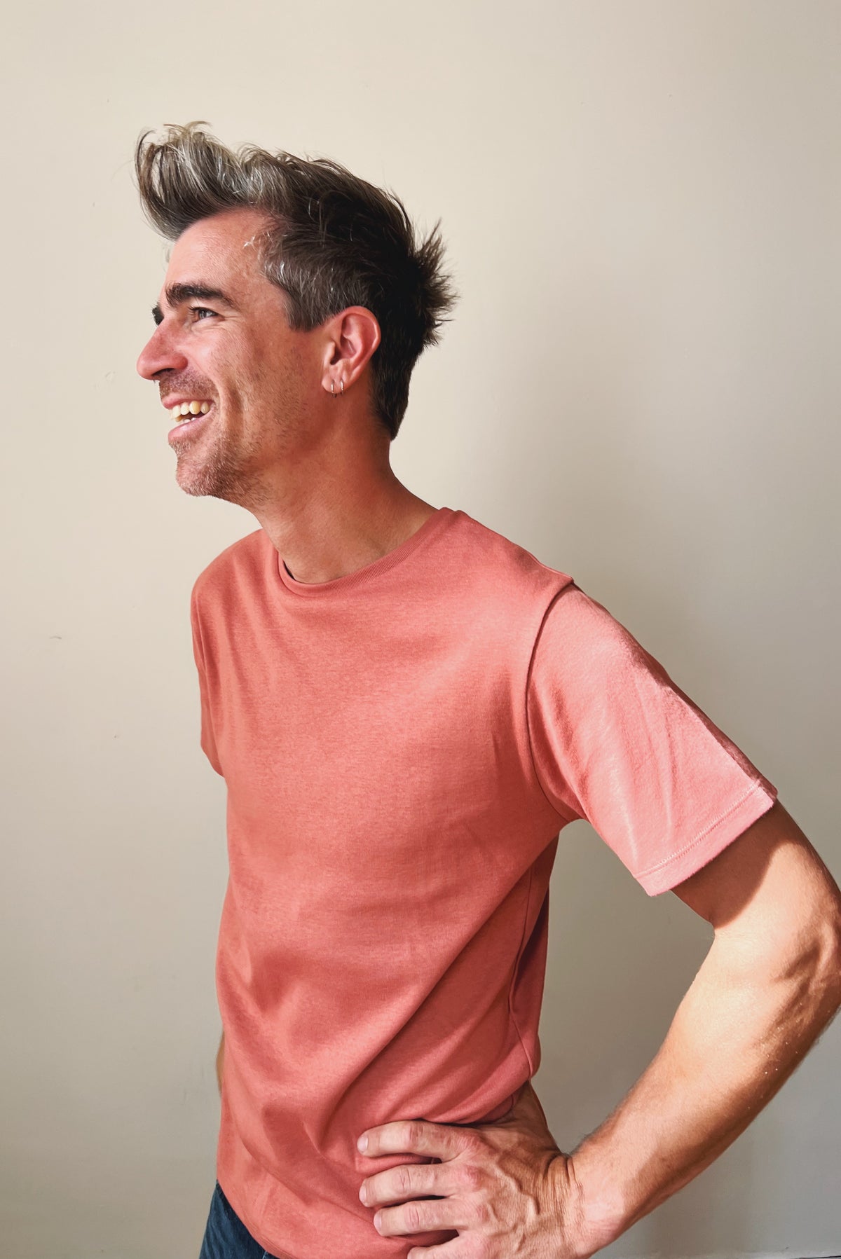 T-Shirt Tim - Blush Rib