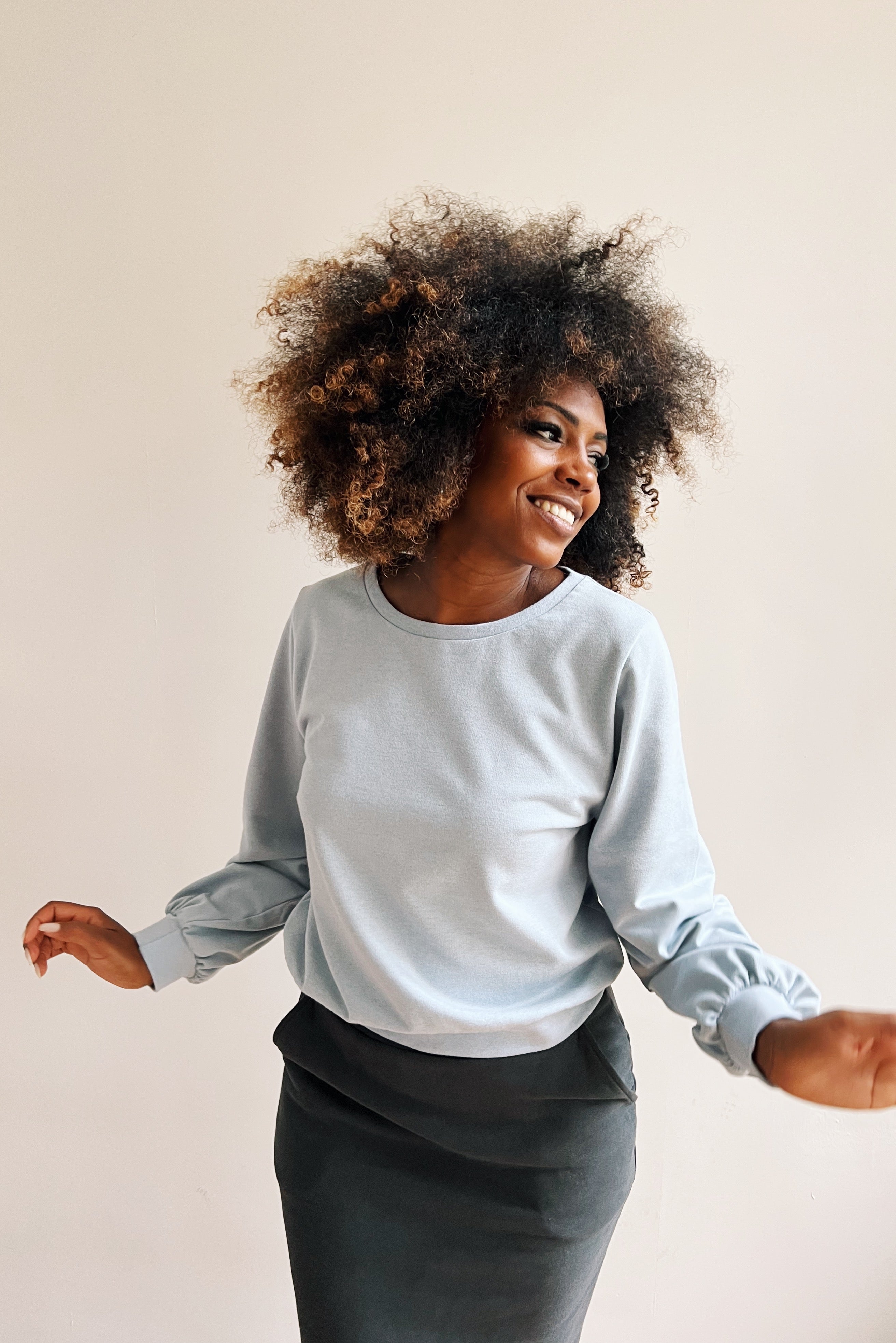 the dão store - Sweater Isolde - Arctic Blue - Sweaters | Hoodies