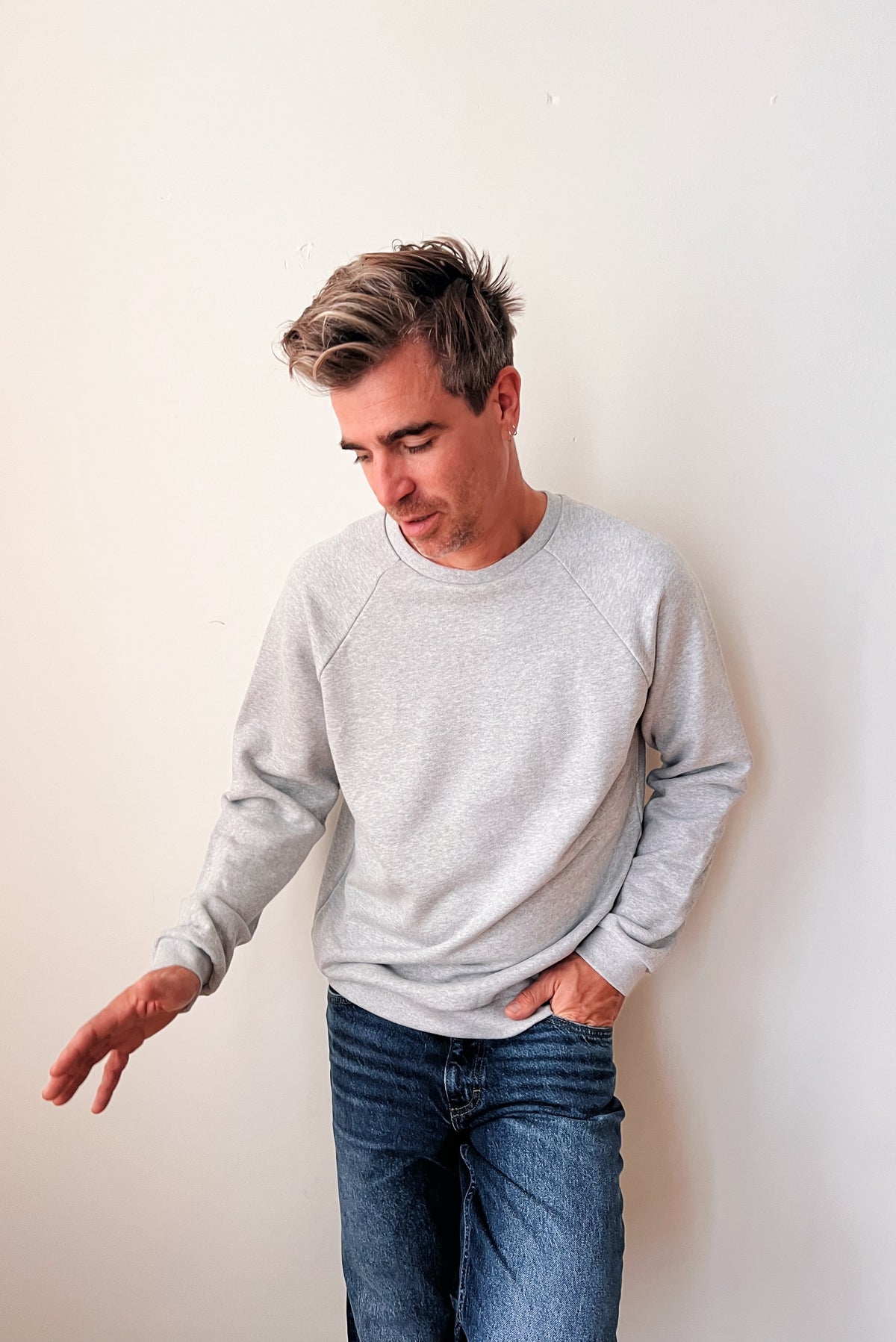 Sweater Jo - Grey Melange