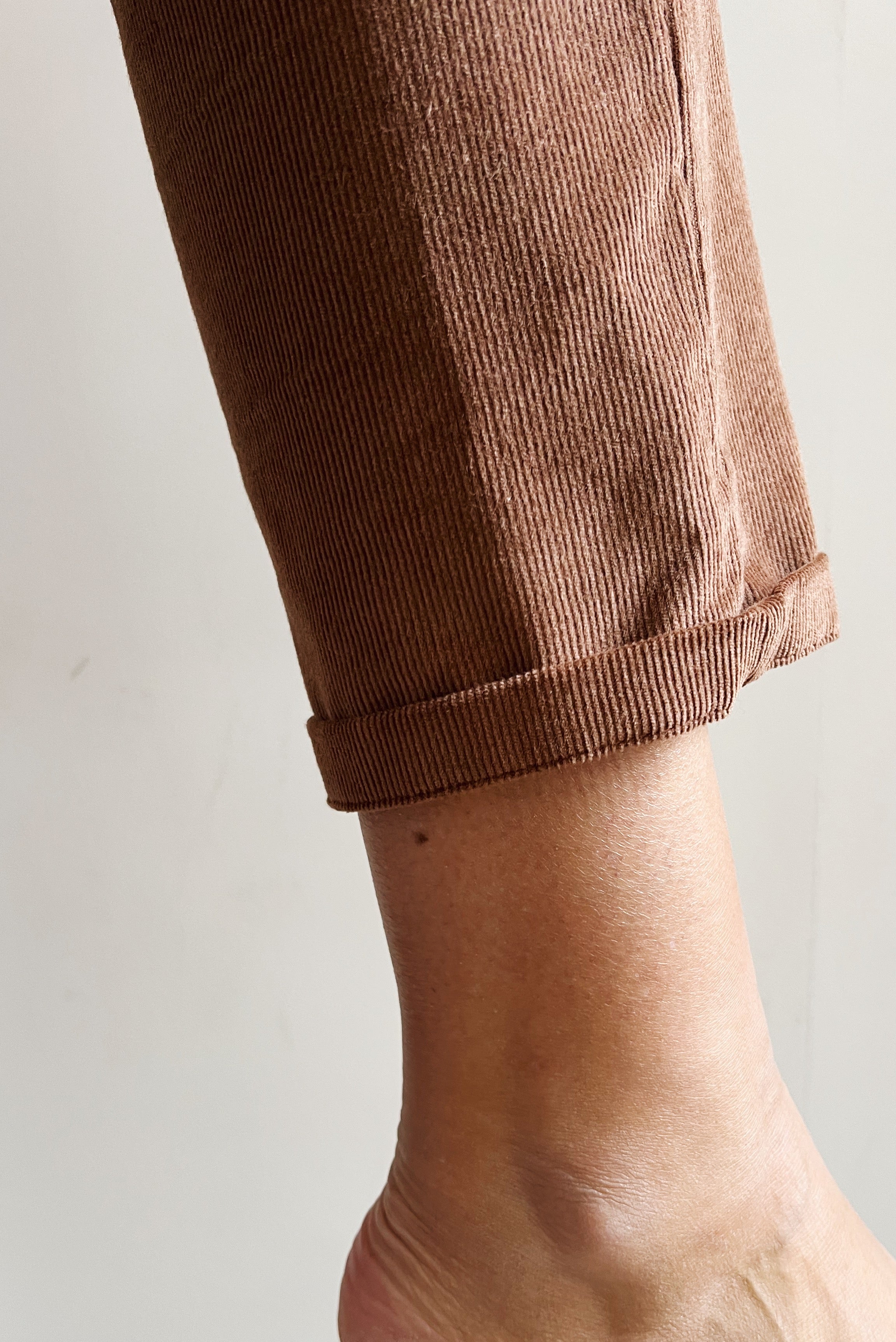 the dão store - Straight Pants Polly - Chestnut - Pants | Jumpsuits