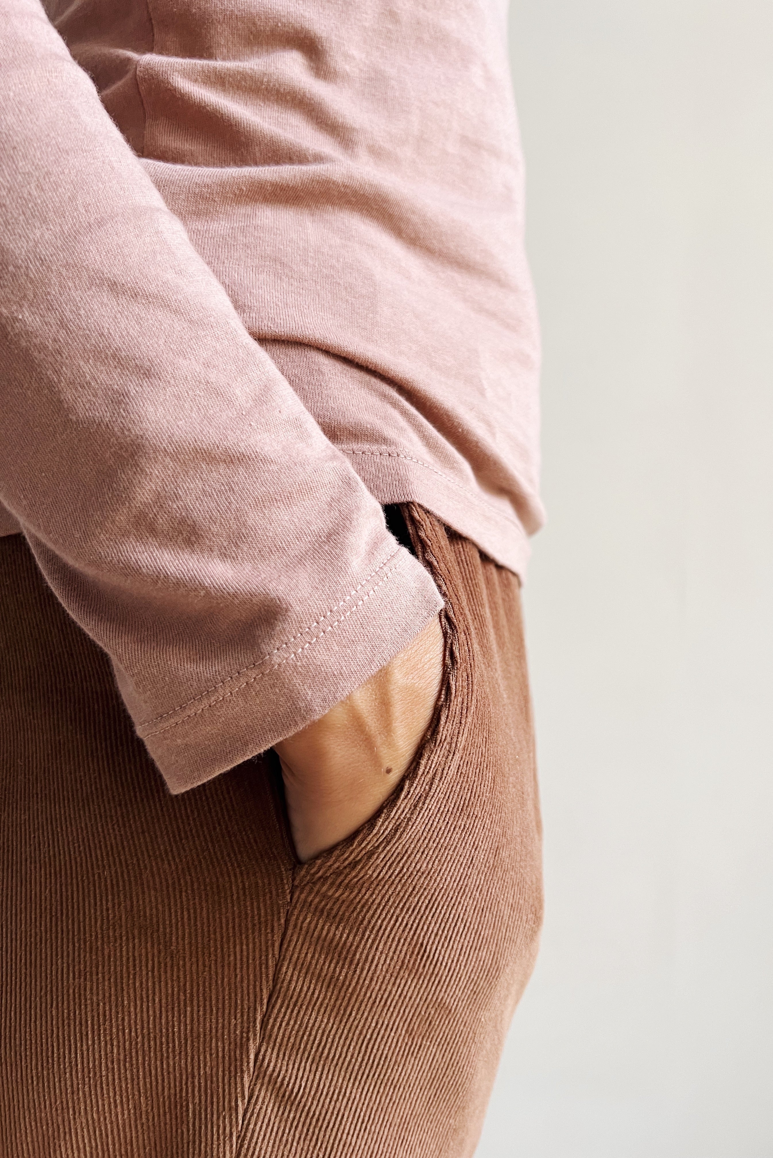 the dão store - Straight Pants Polly - Chestnut - Pants | Jumpsuits