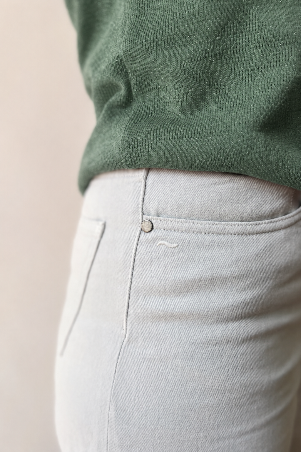 Lucia Soft Sage x Jeans Robin Water Blue