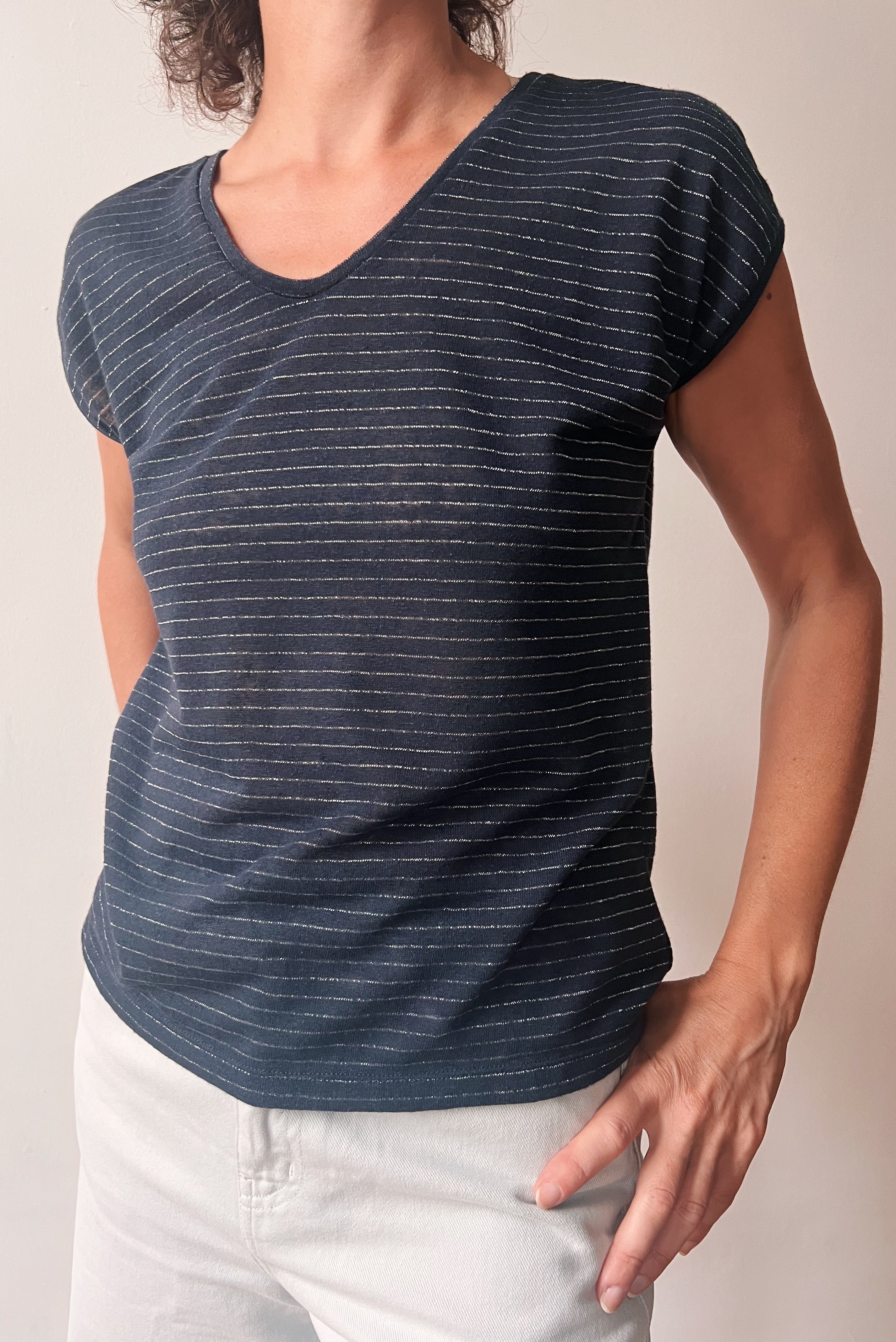 T-Shirt Esmé - Indigo Silver
