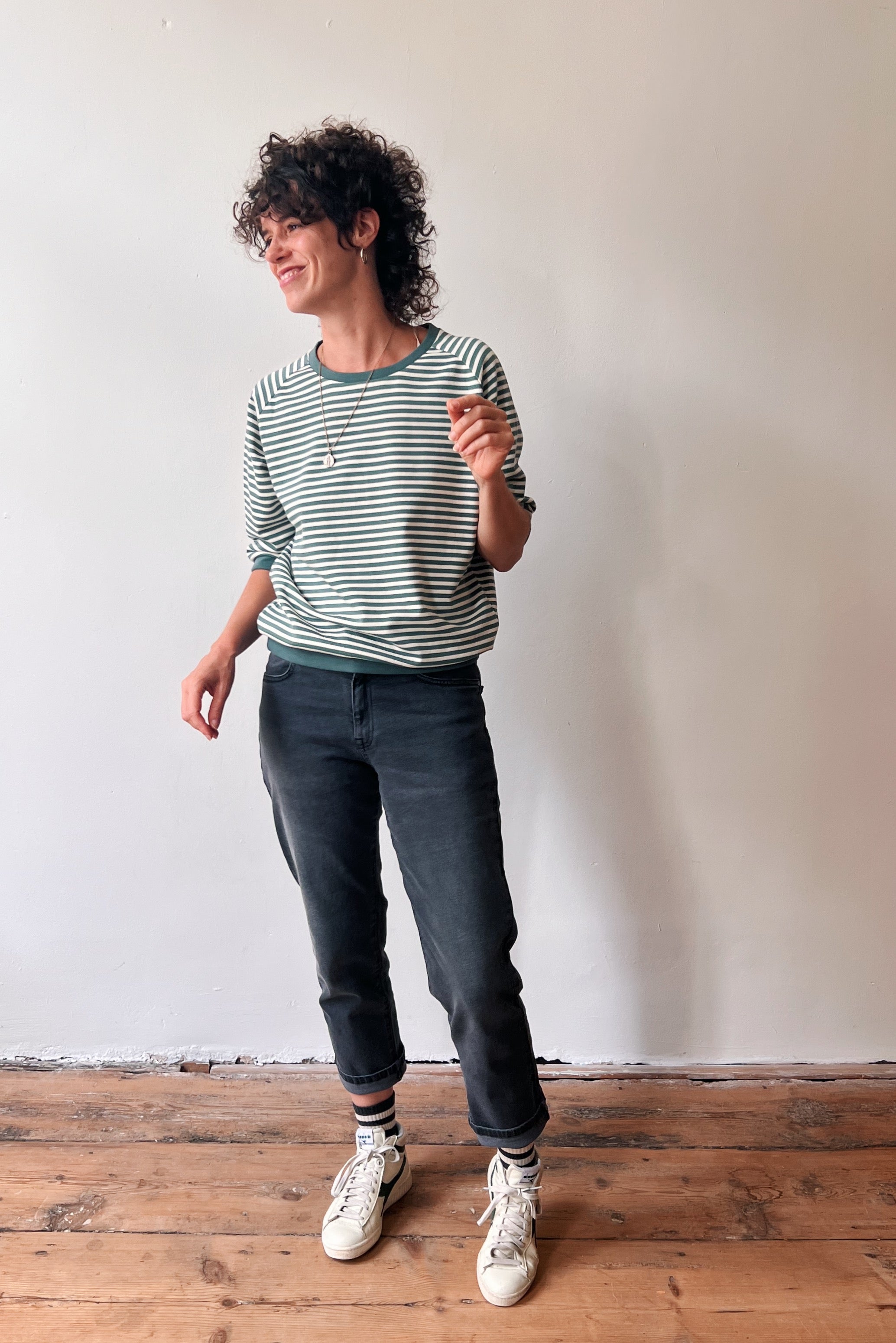 Boyfriend Jeans Berley - Washed Black