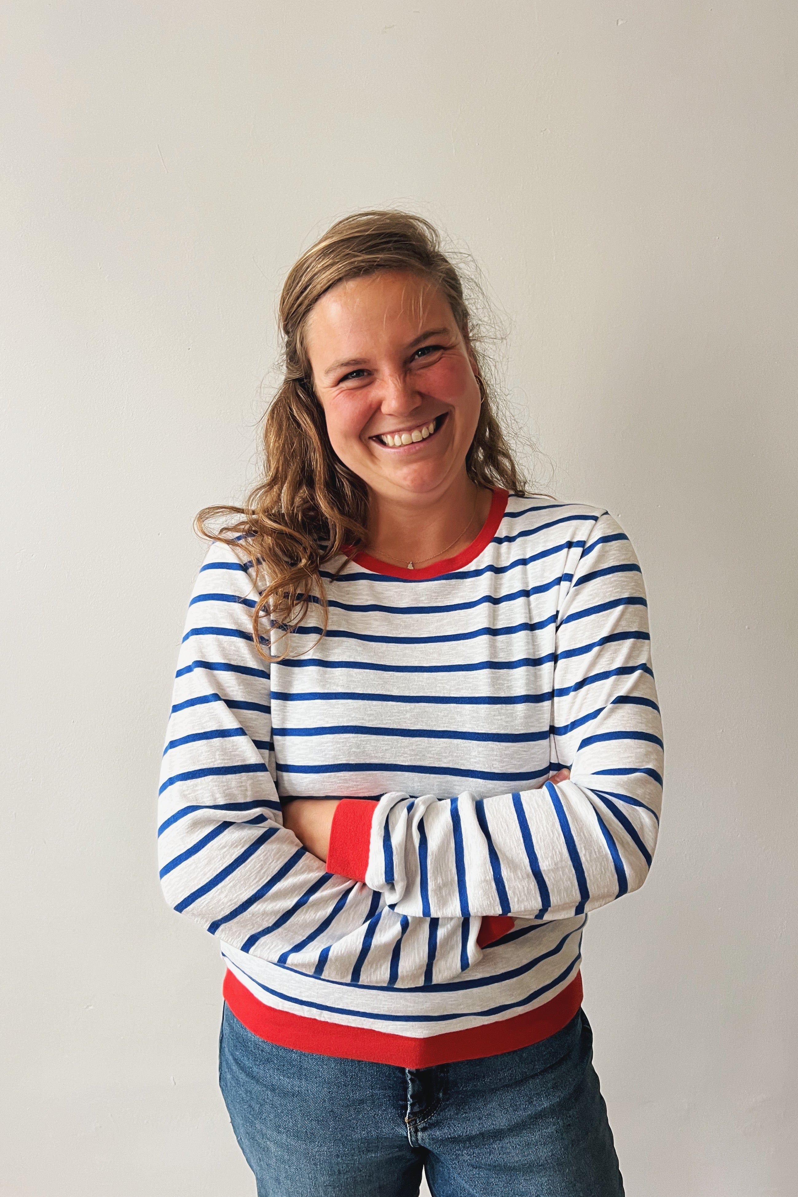 Jumper Mia - Royal Blue Stripes