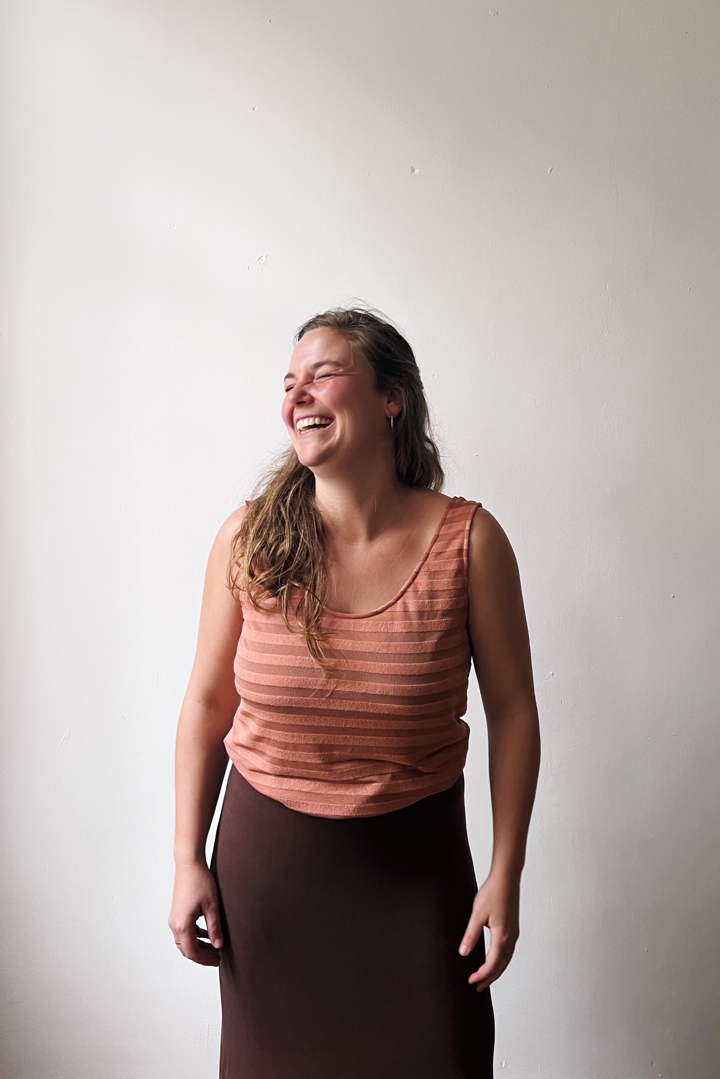 Top Zoë - Dahlia Stripes