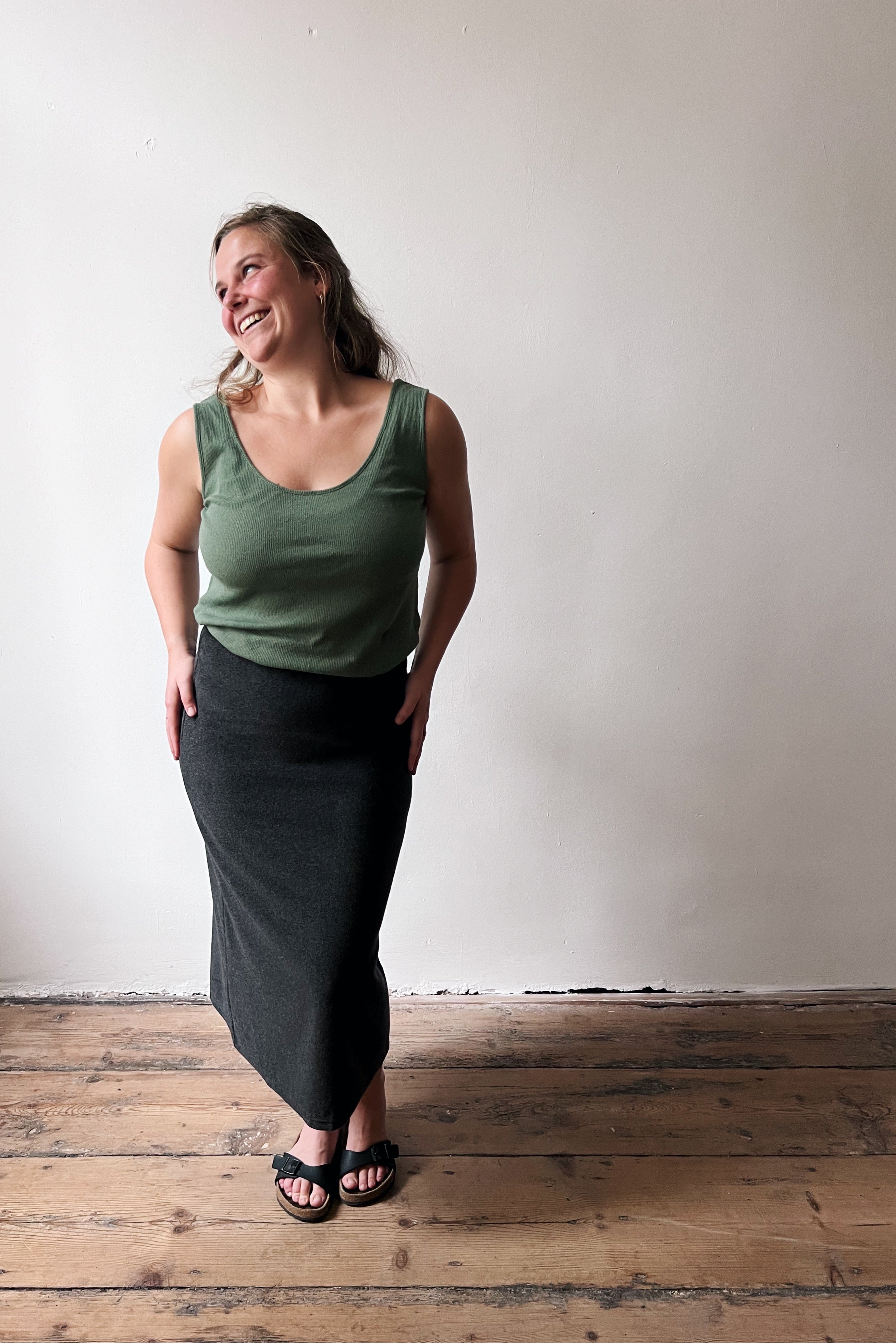 Top Zoë - Basil Rib