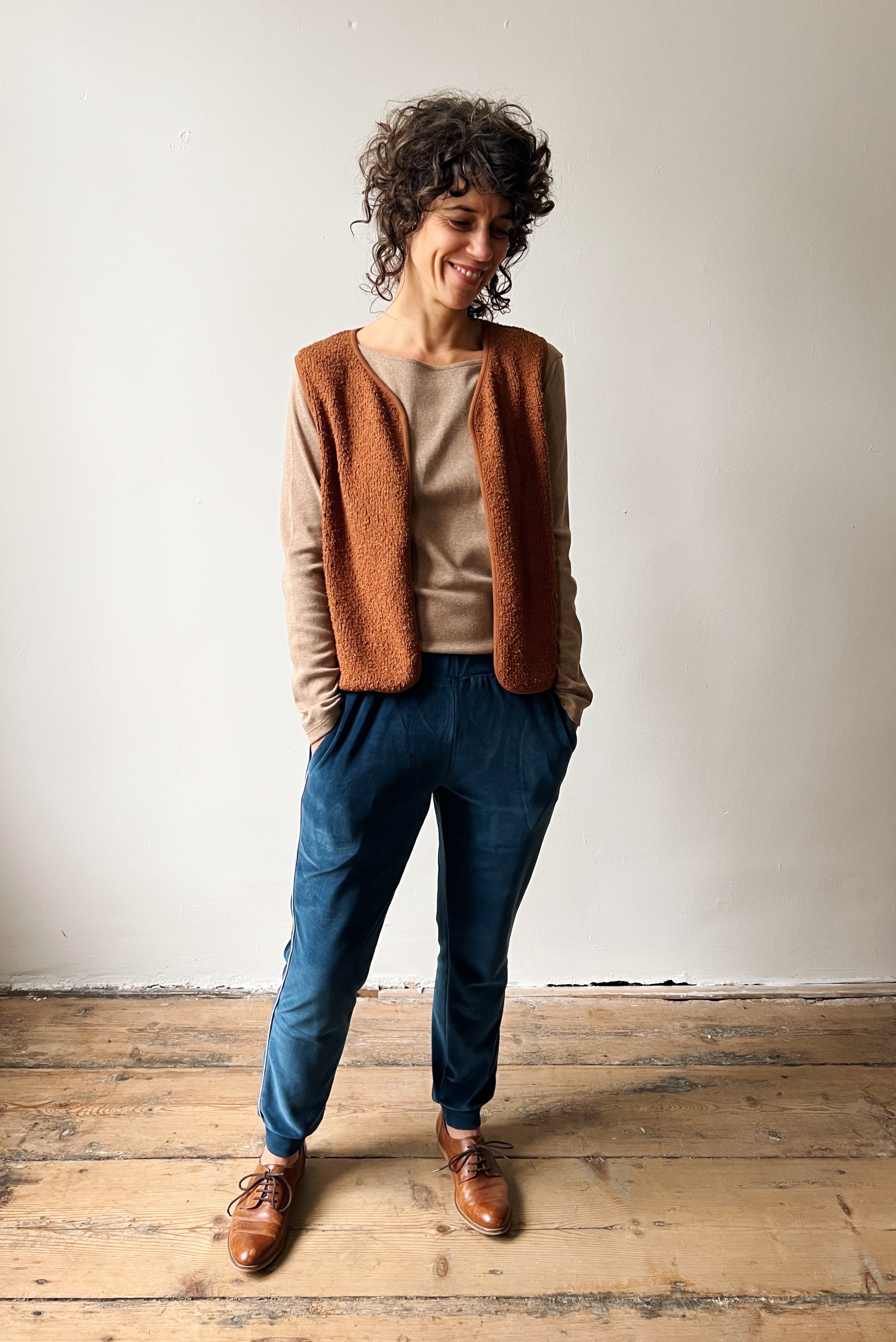 Pants Nicky - Ocean Velvet