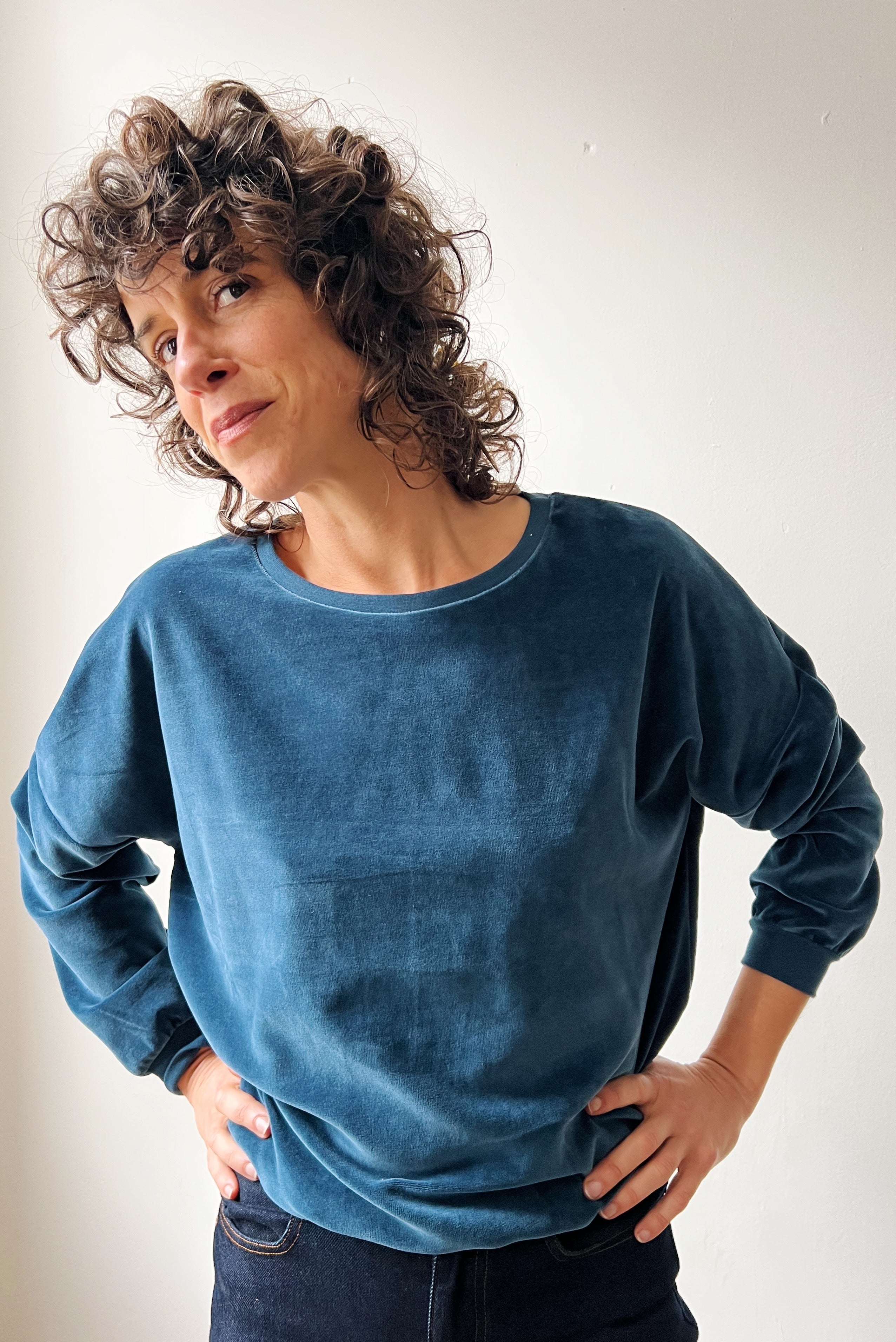 Sweater Isa - Ocean Velvet