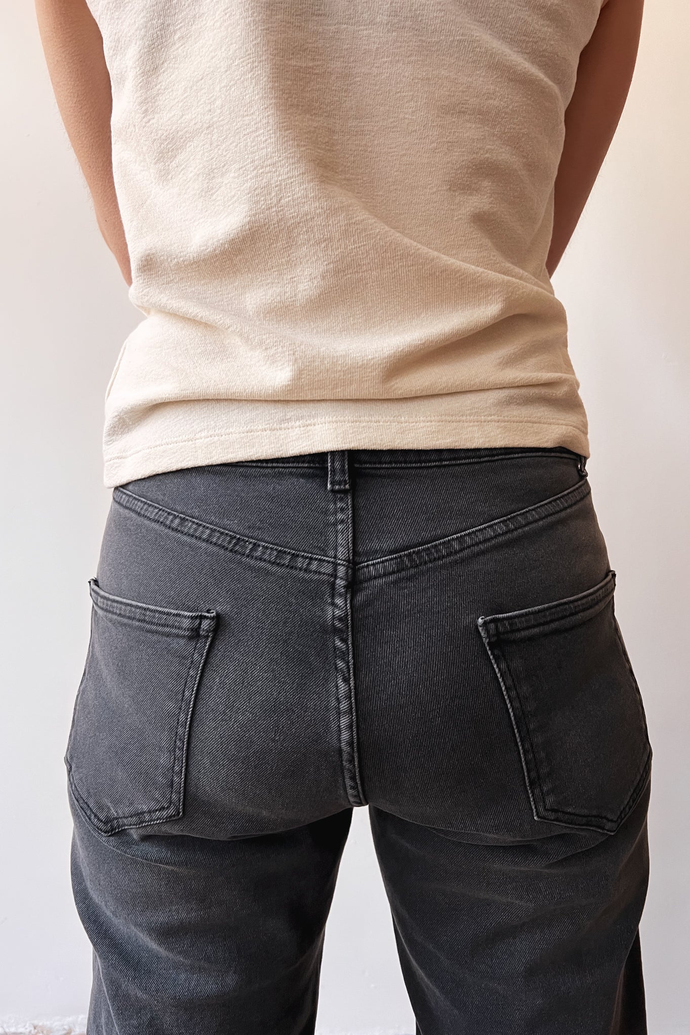 Boyfriend Jeans Berley - Washed Black