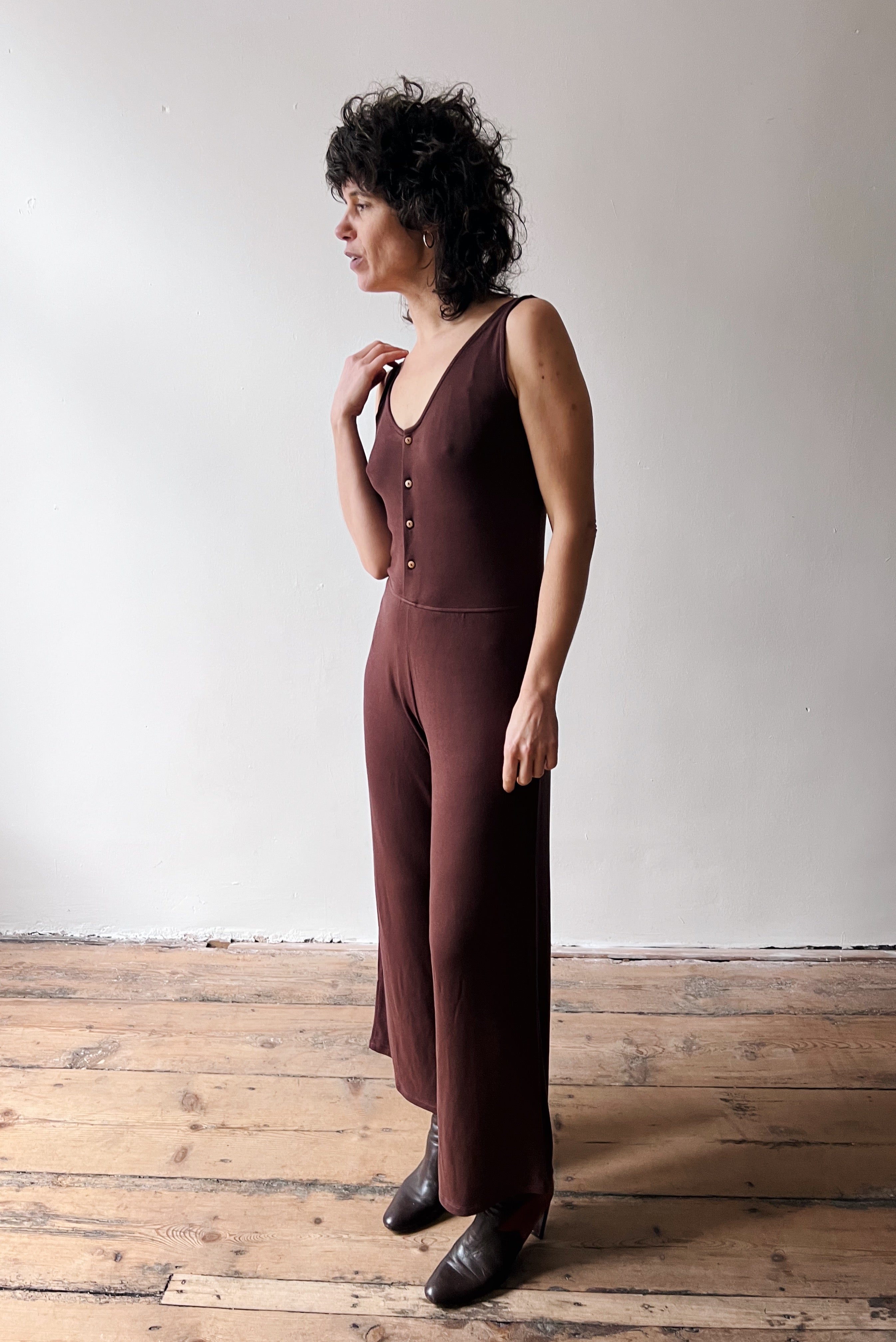 Jumpsuit Sue - Aubergine