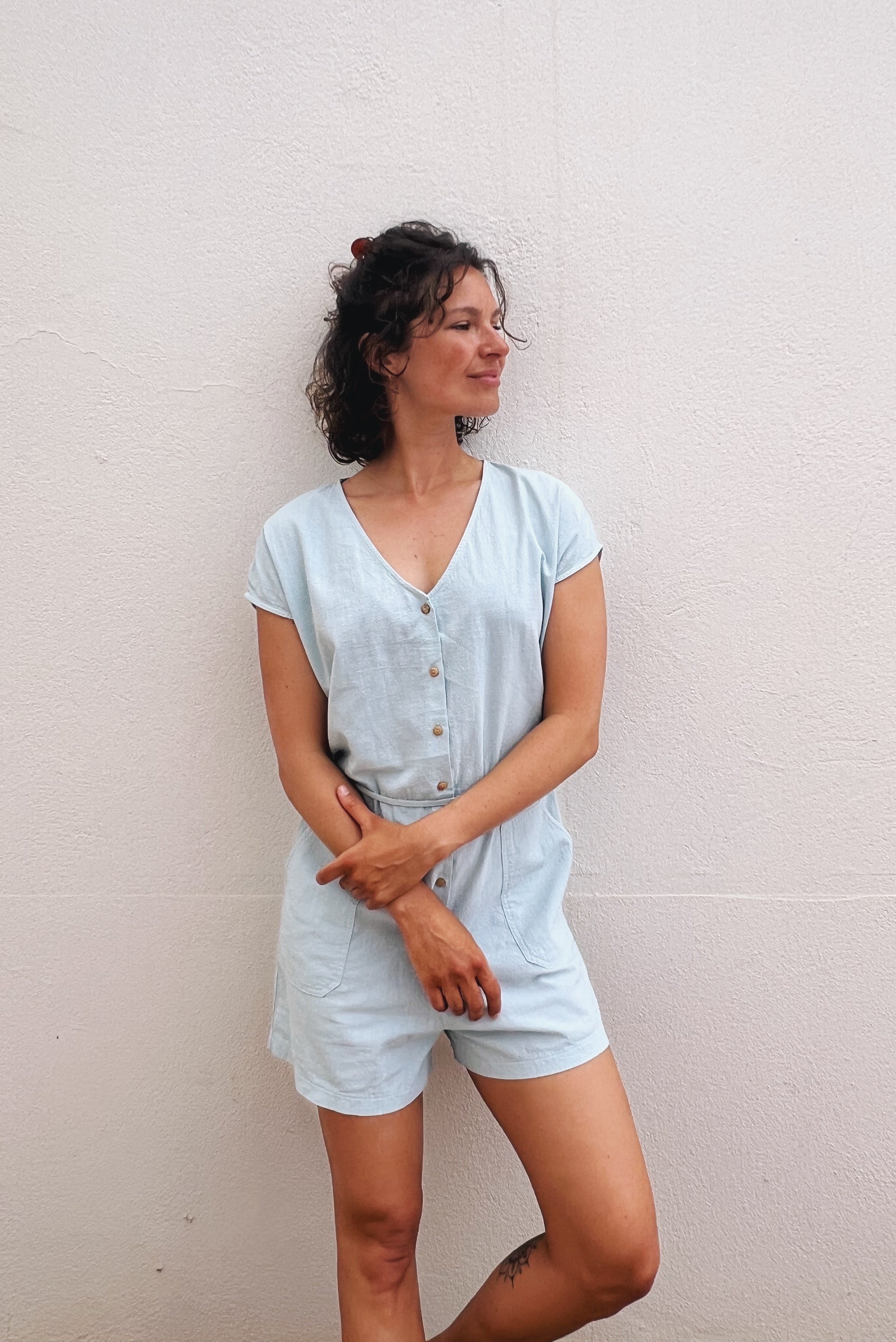 Jumpsuit Moira - Water Blue