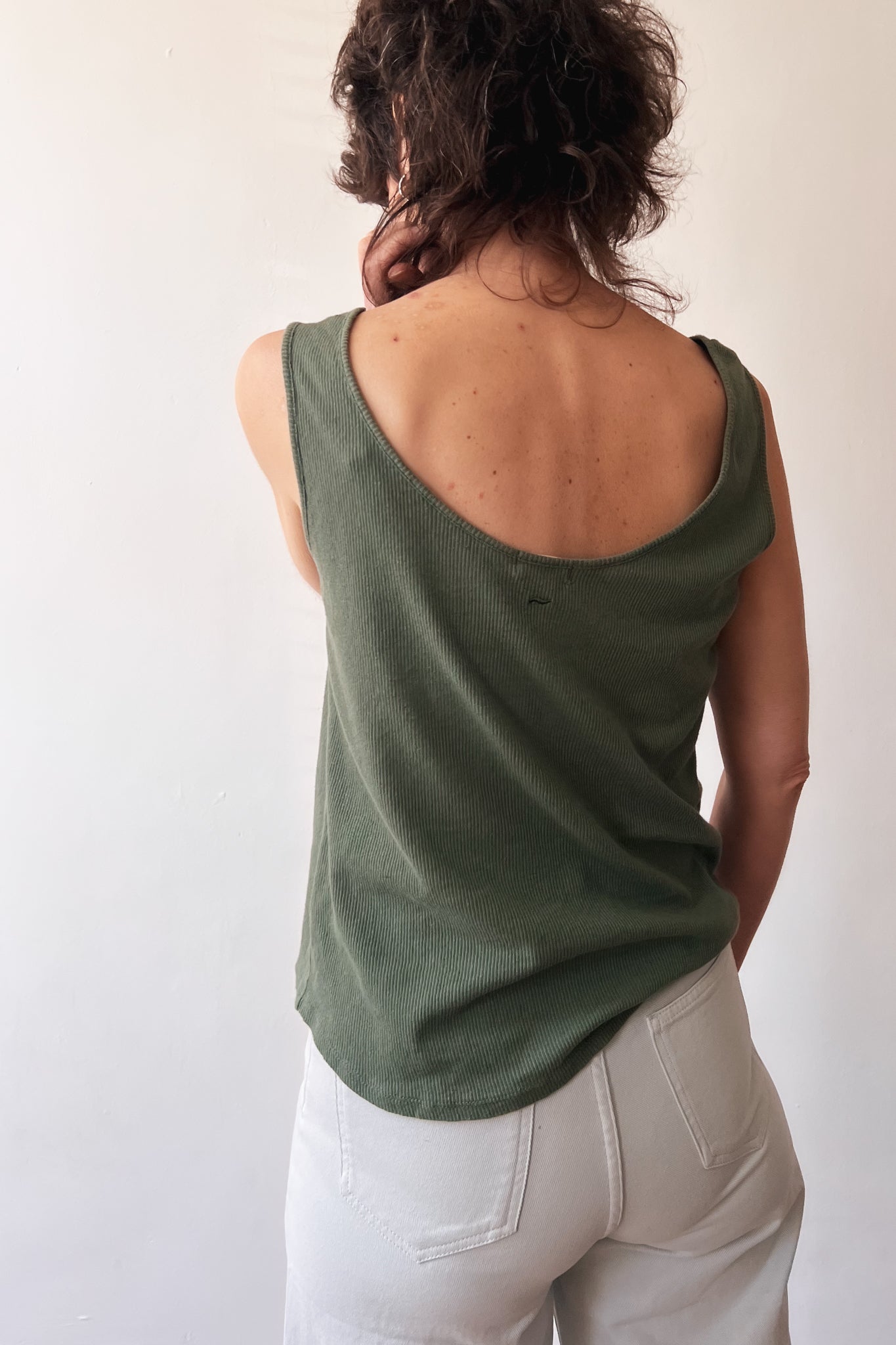 Top Zoë - Basil Rib