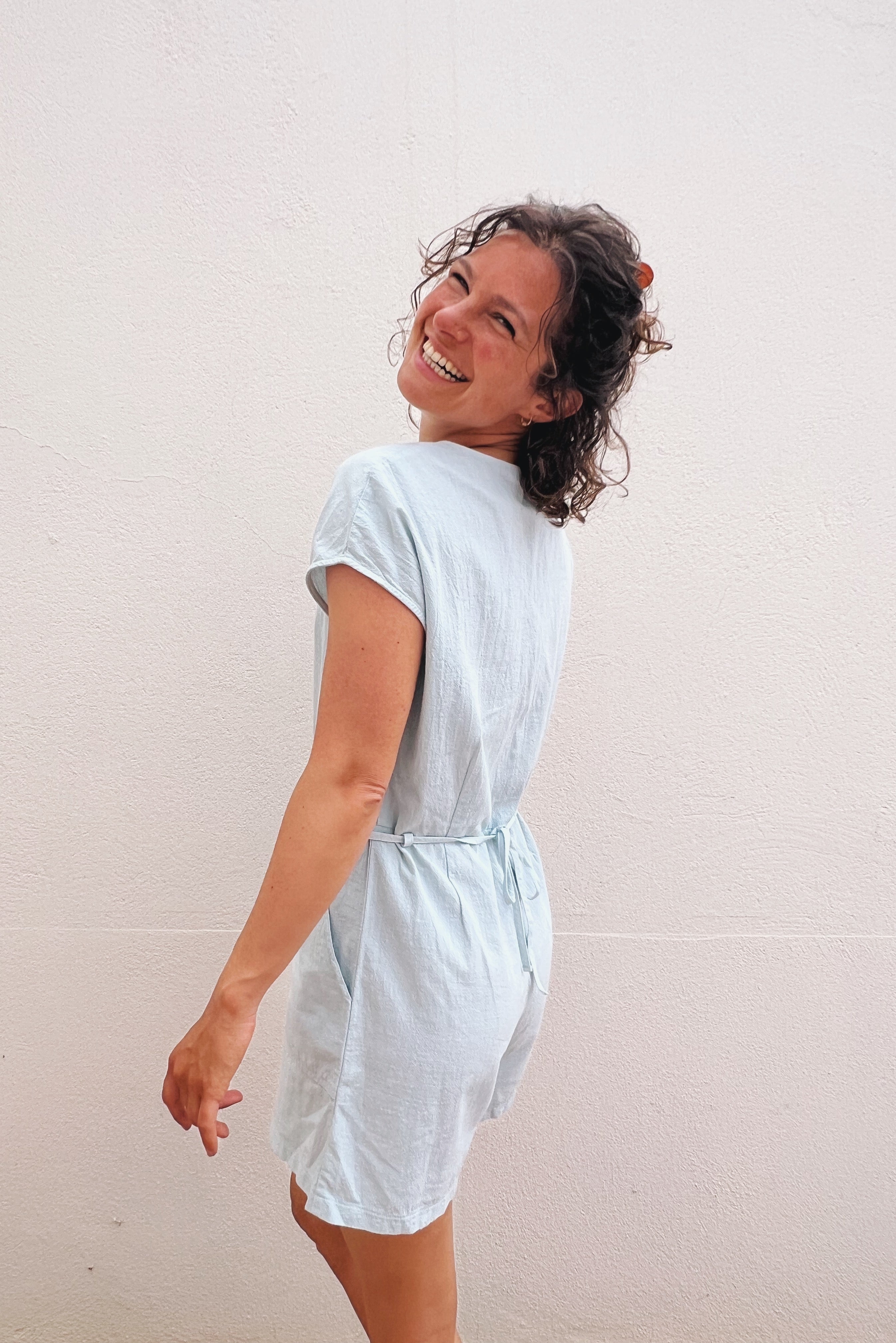 Jumpsuit Moira - Water Blue
