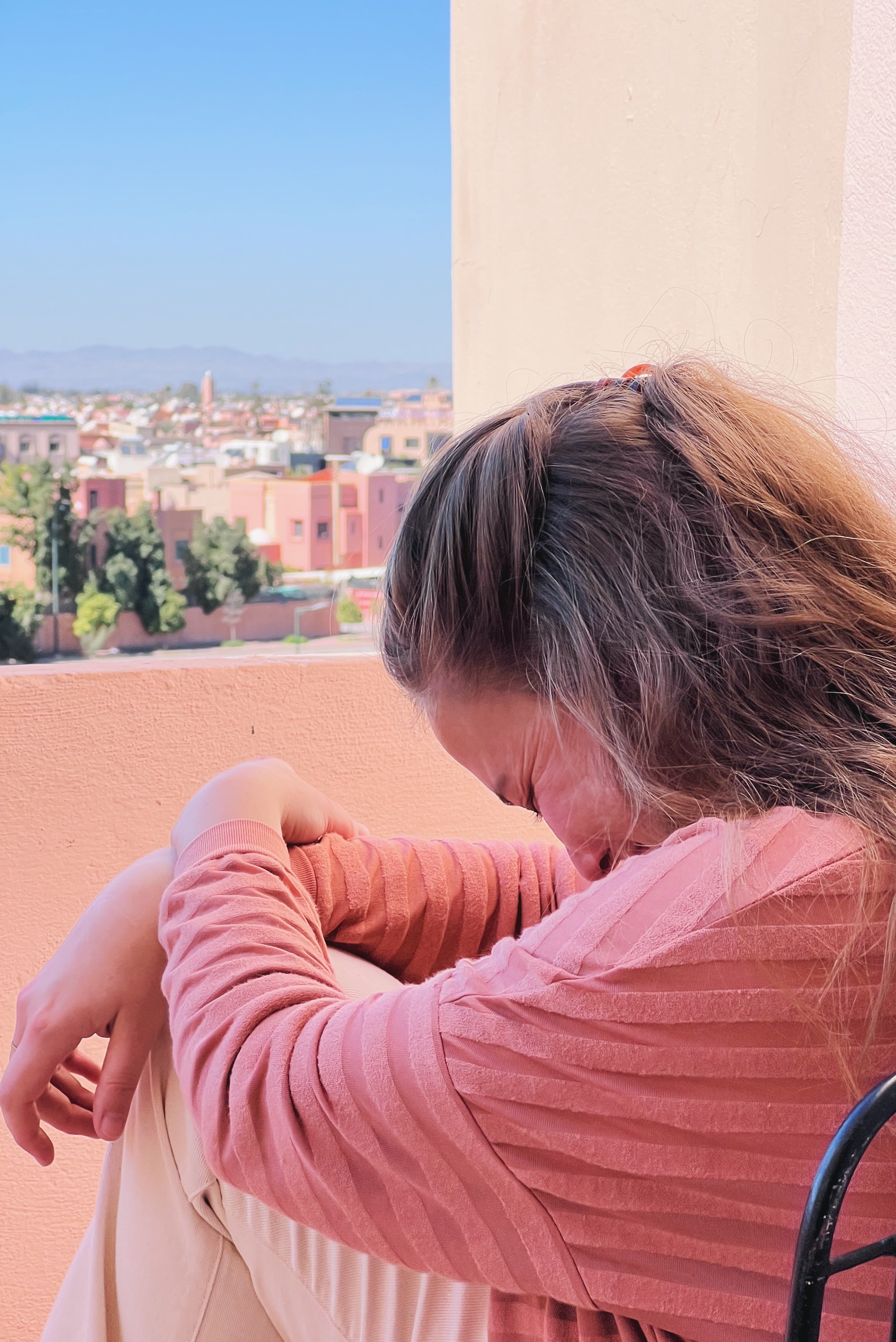 Sweater Isis - Dahlia Stripes