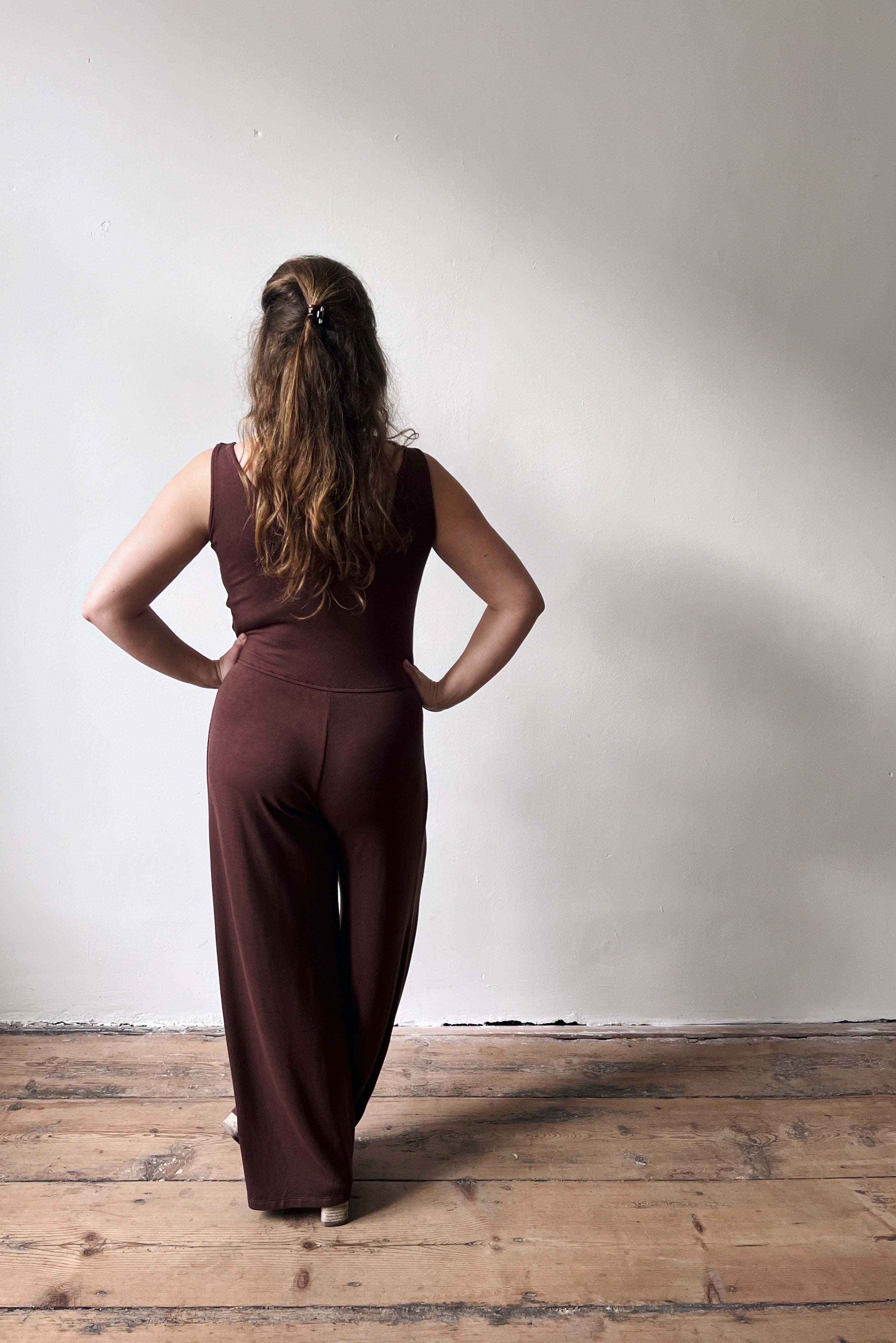 Jumpsuit Sue - Aubergine