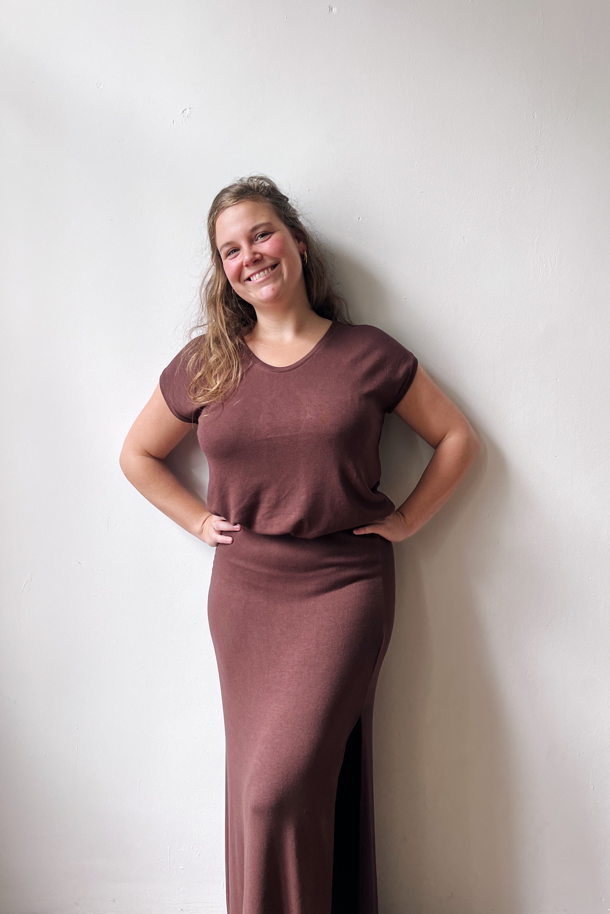 T-Shirt Esmé - Aubergine