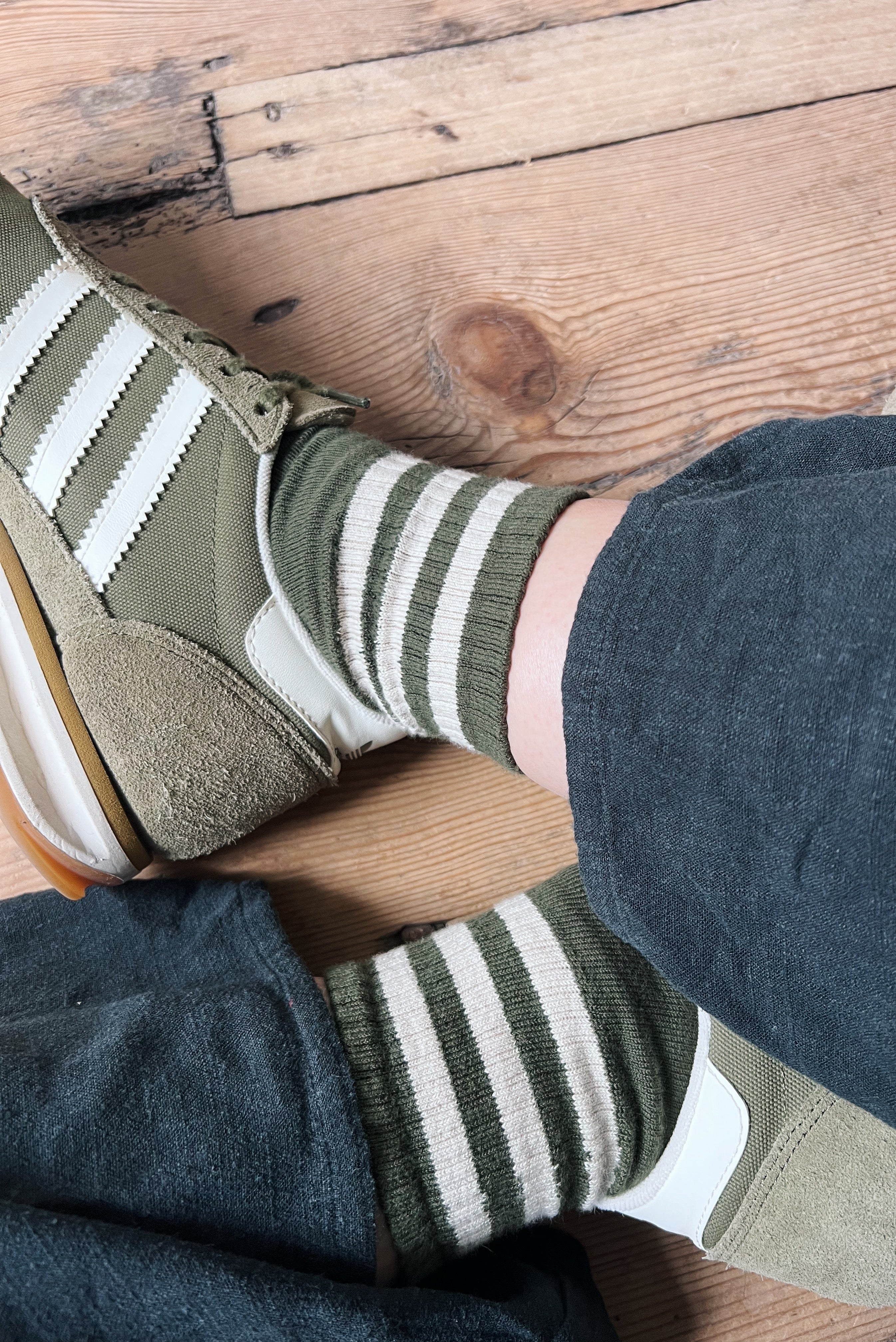 Sock - Moss Green