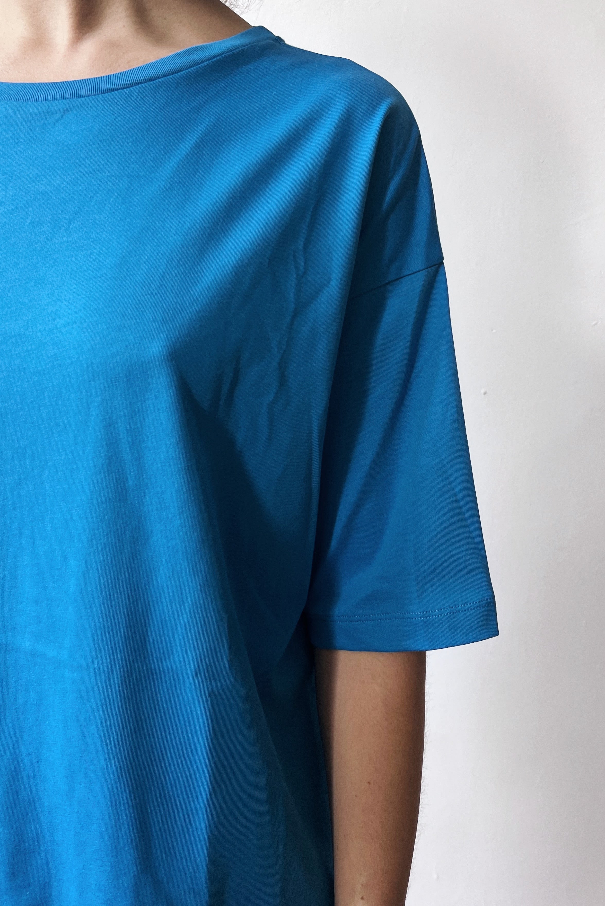 Boyfriend T-Shirt Millie - Bright Blue