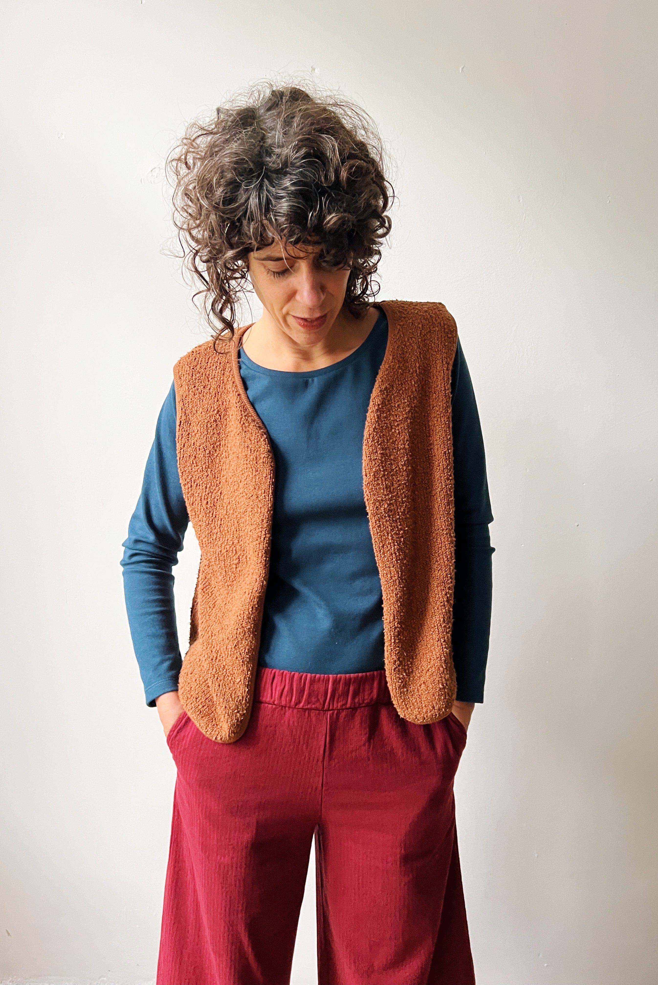 Knitted Veste Bowie - Bear