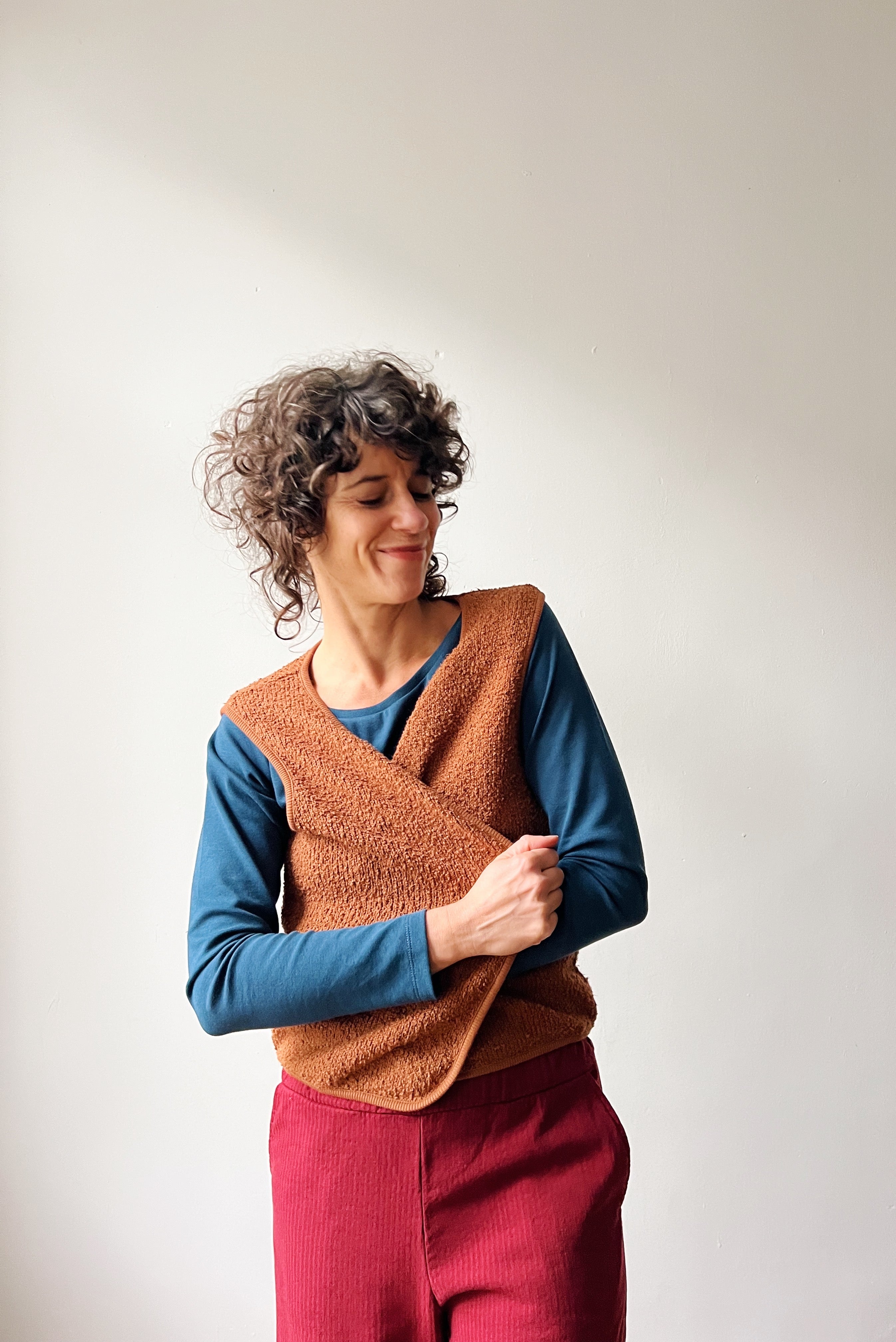 Knitted Veste Bowie - Bear