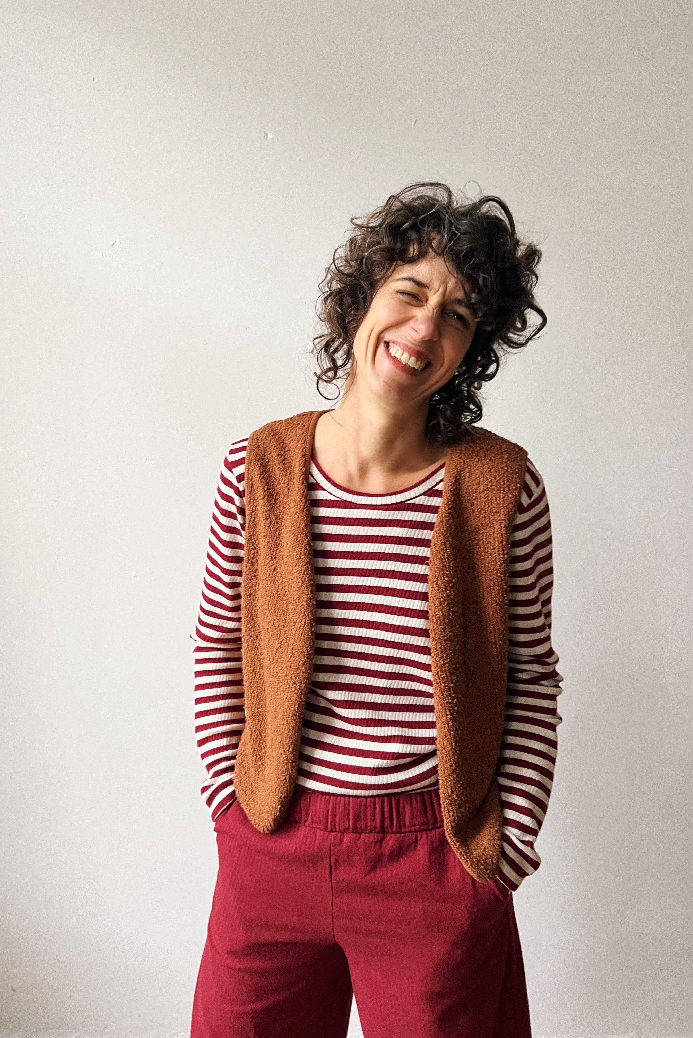 Knitted Veste Bowie - Bear