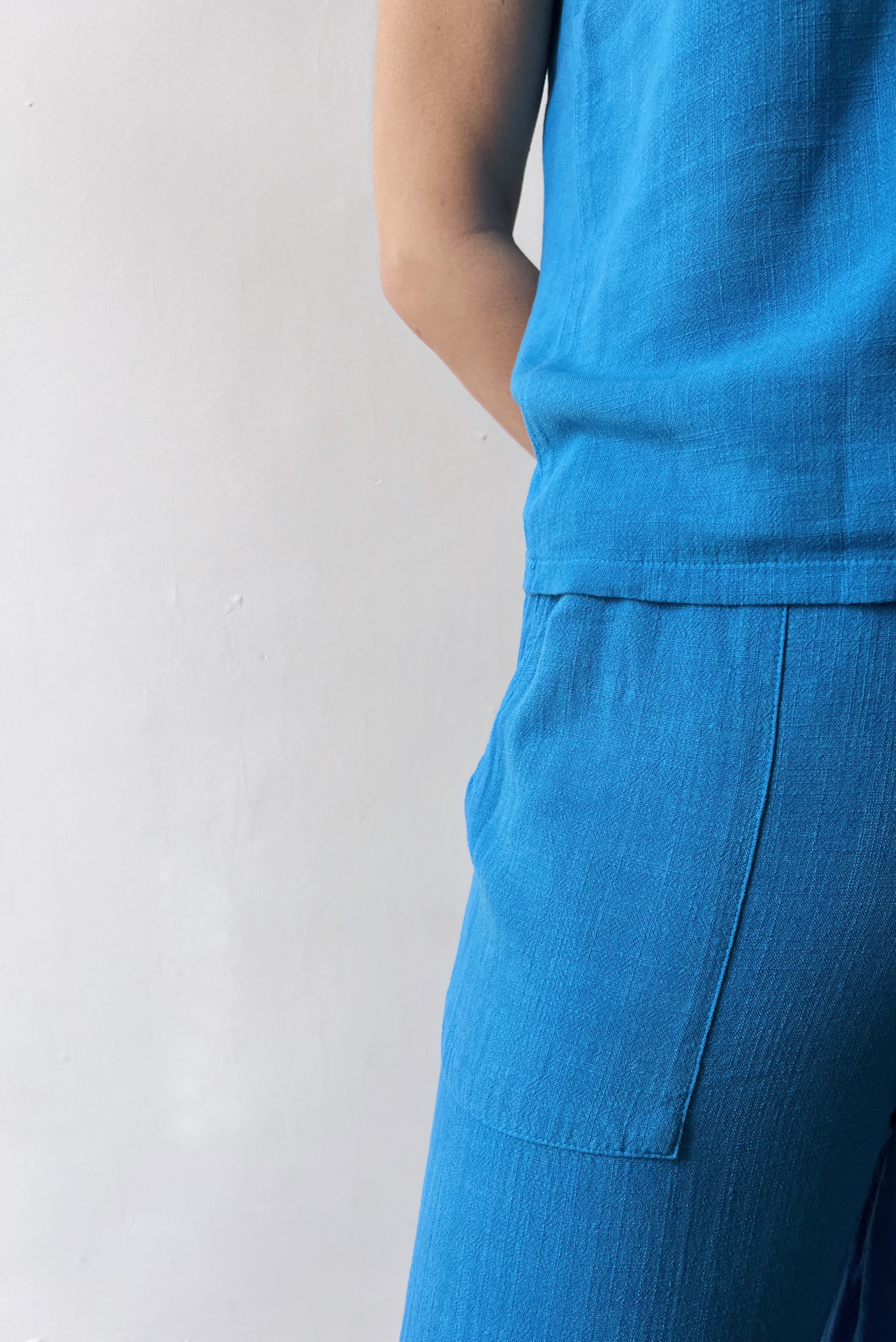 Wide Pants Marta+ - Bright Blue