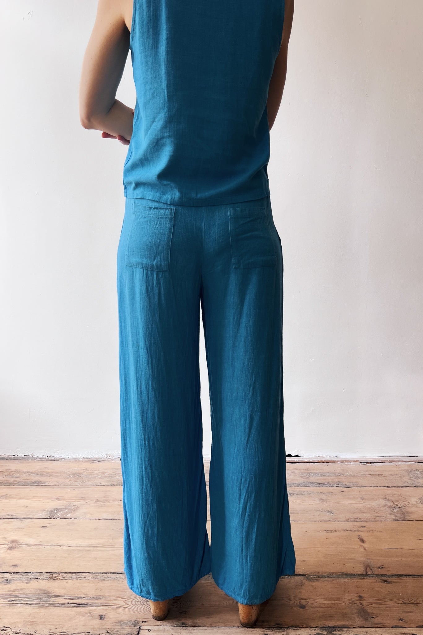 Wide Pants Marta+ - Bright Blue
