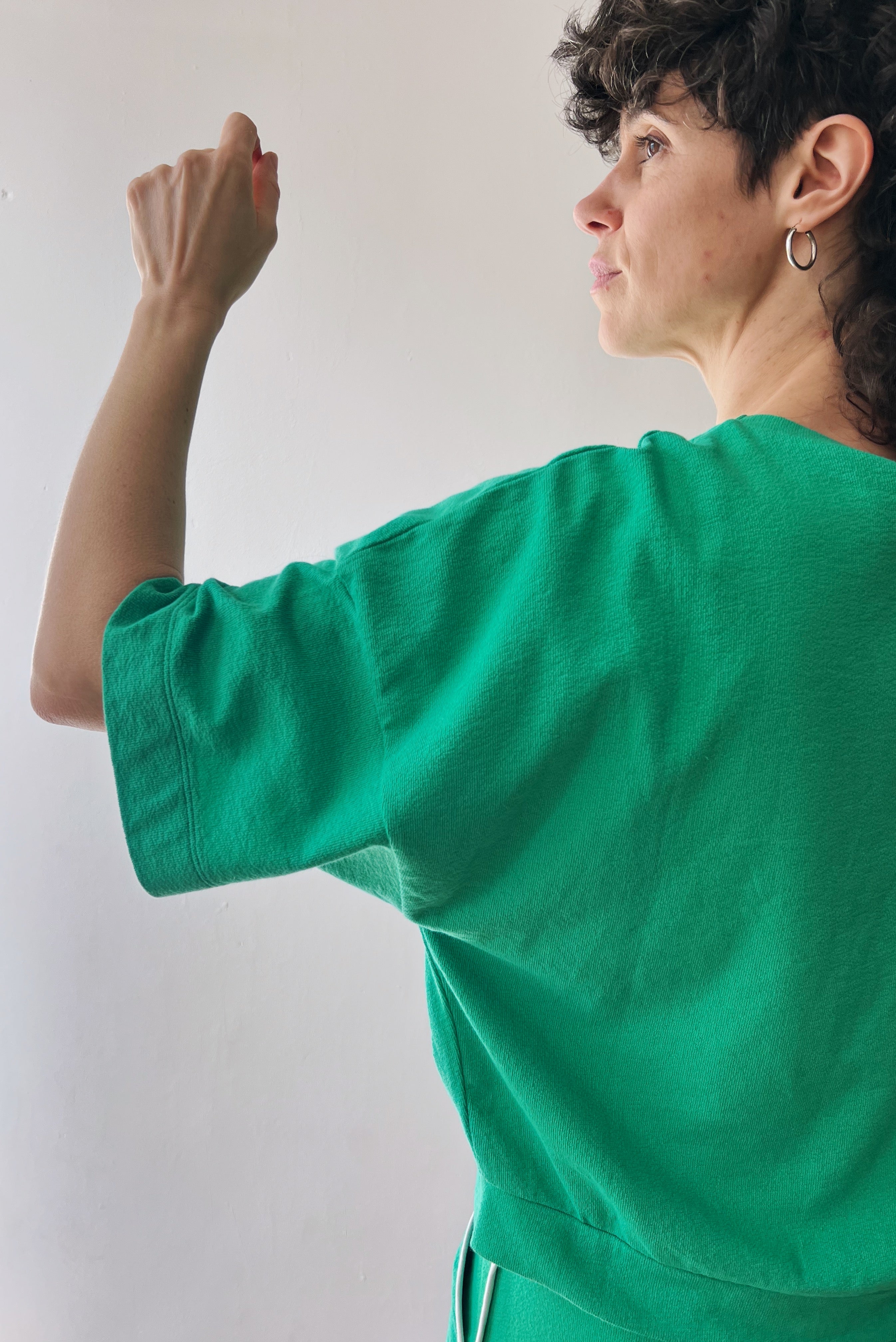 Midsleeve Sweater Mindy - Jade