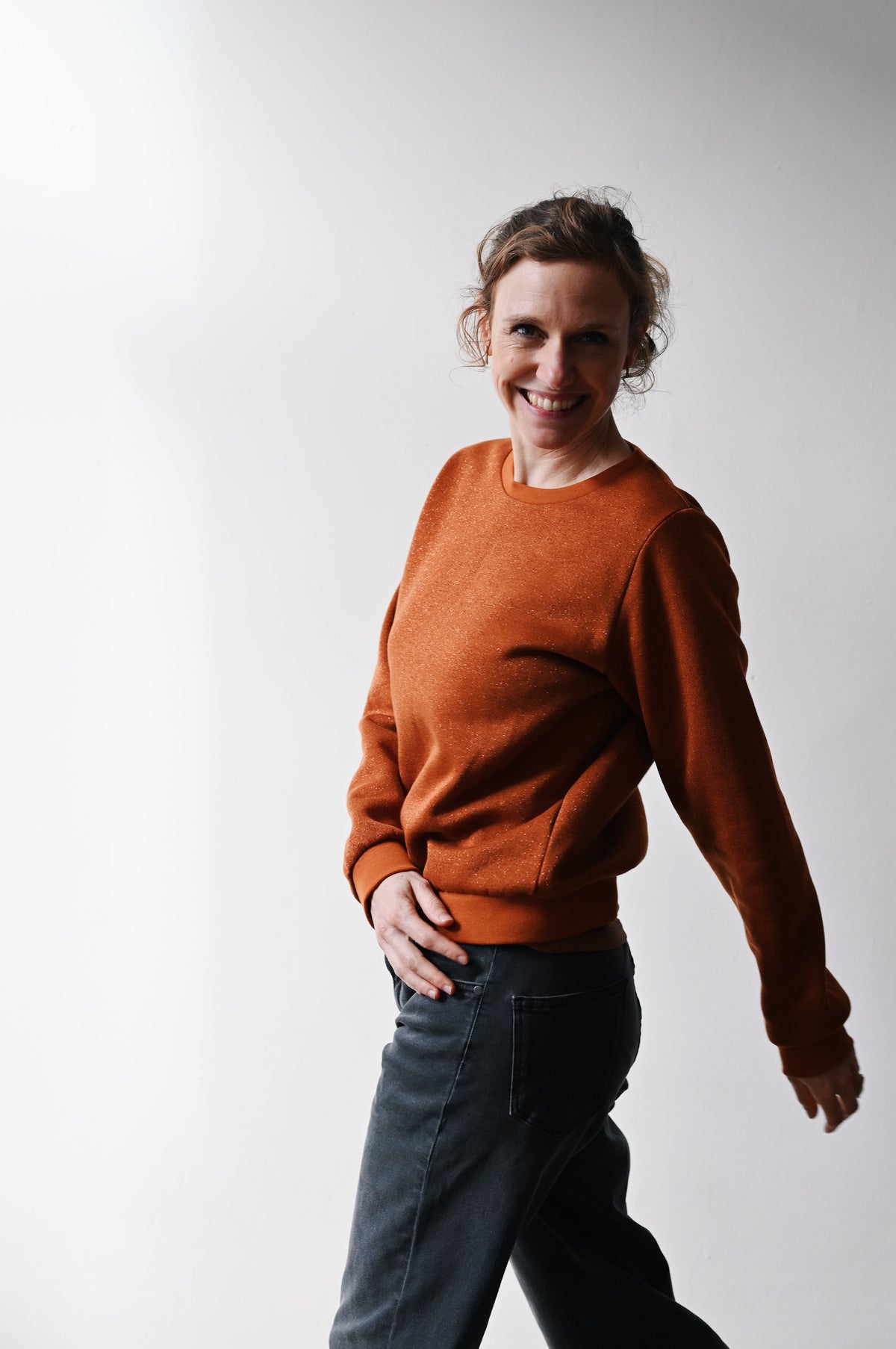 **** PRESALE **** Sweater Mia - Pumpkin Sparkle