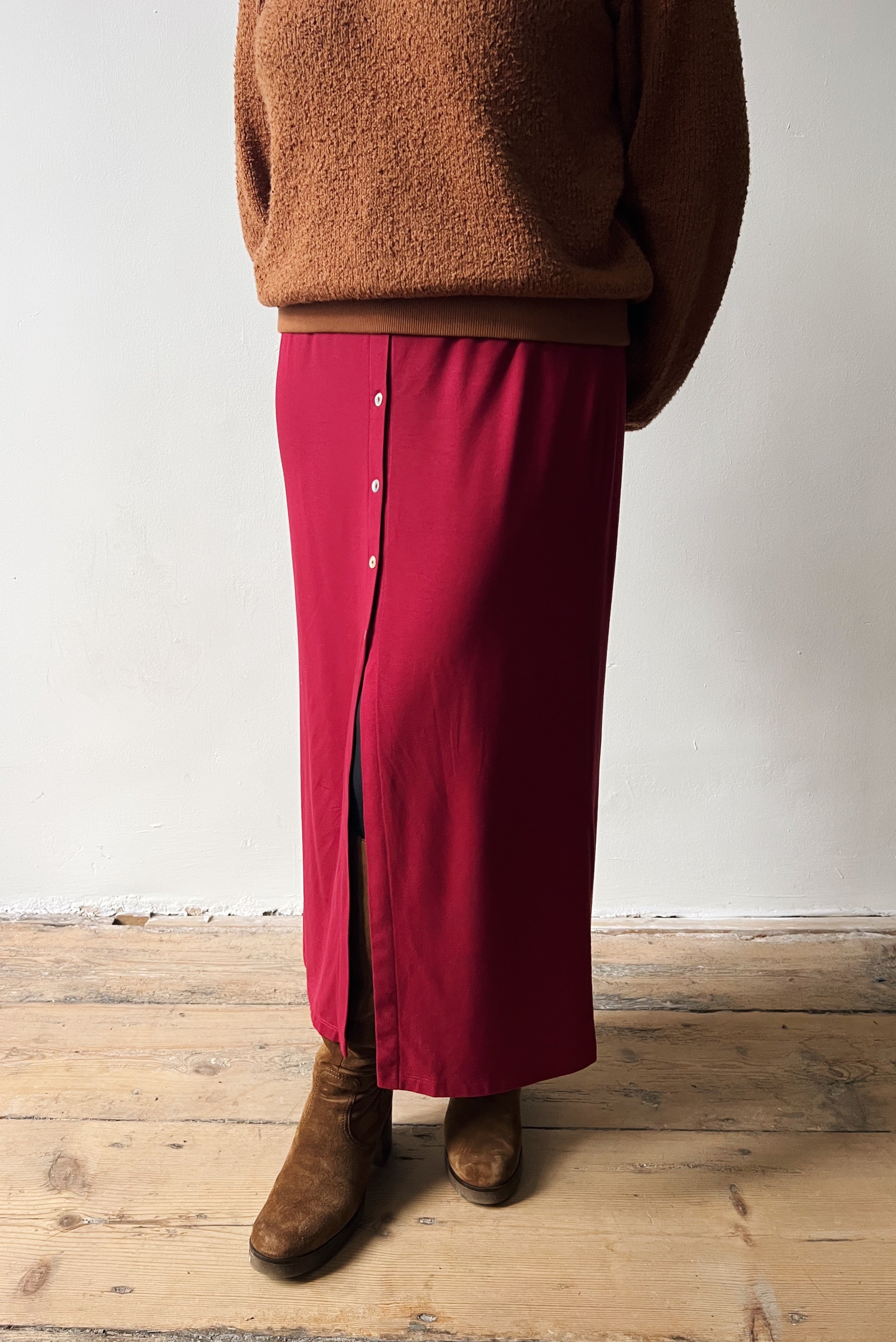 Skirt Luna - Pomegranate