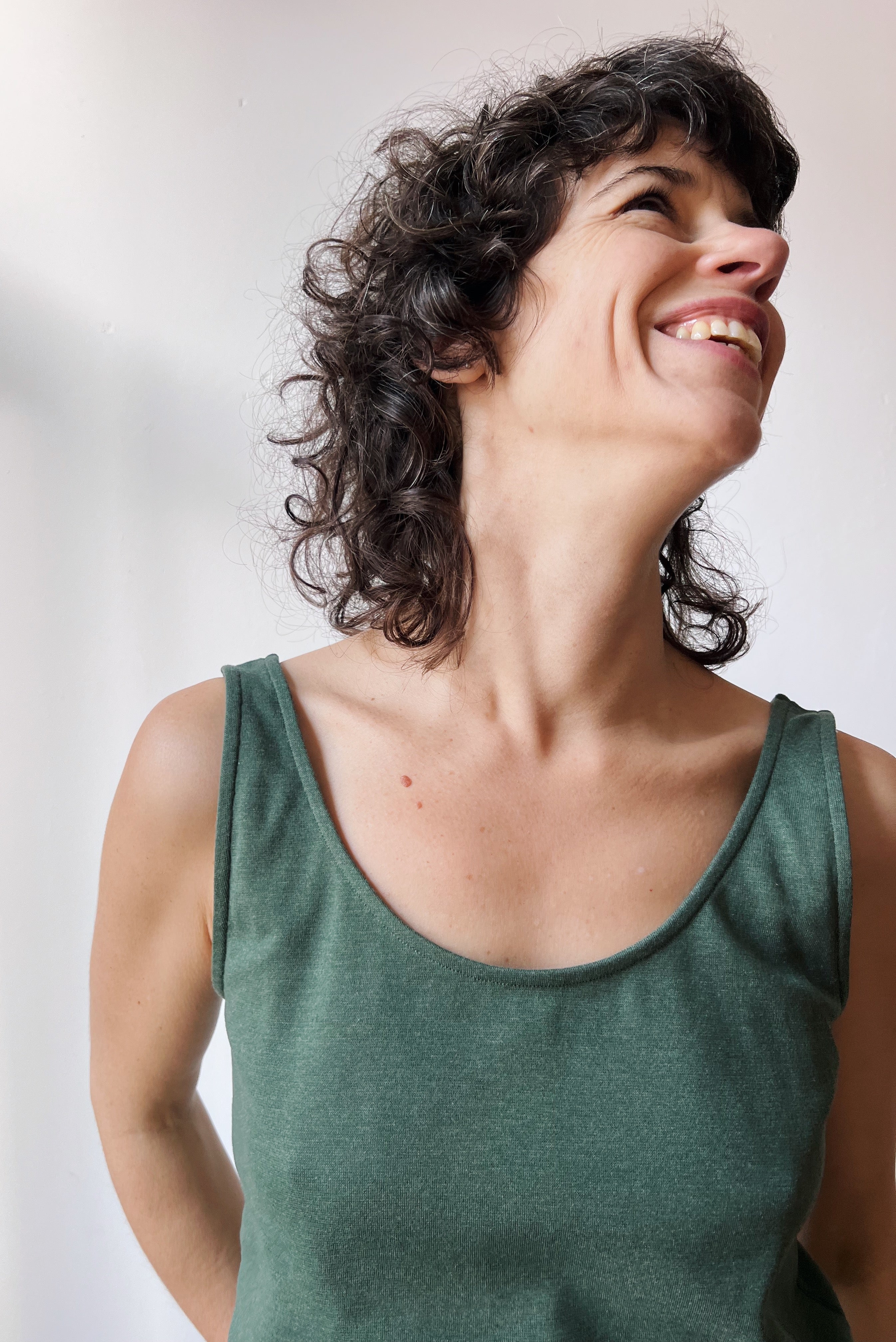 Top Sanchi - Olive Rib