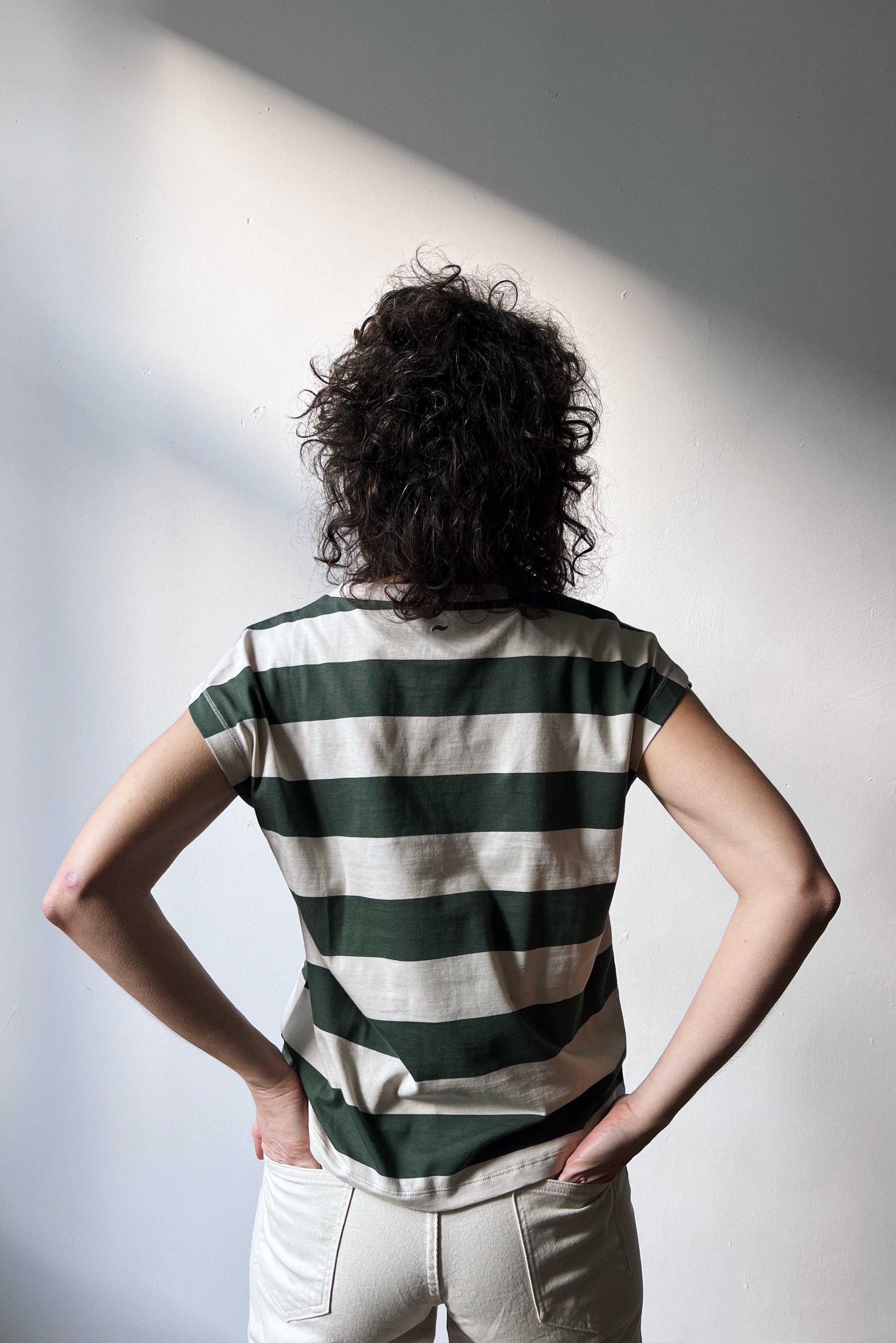 T-Shirt Bo - Basil Stripes