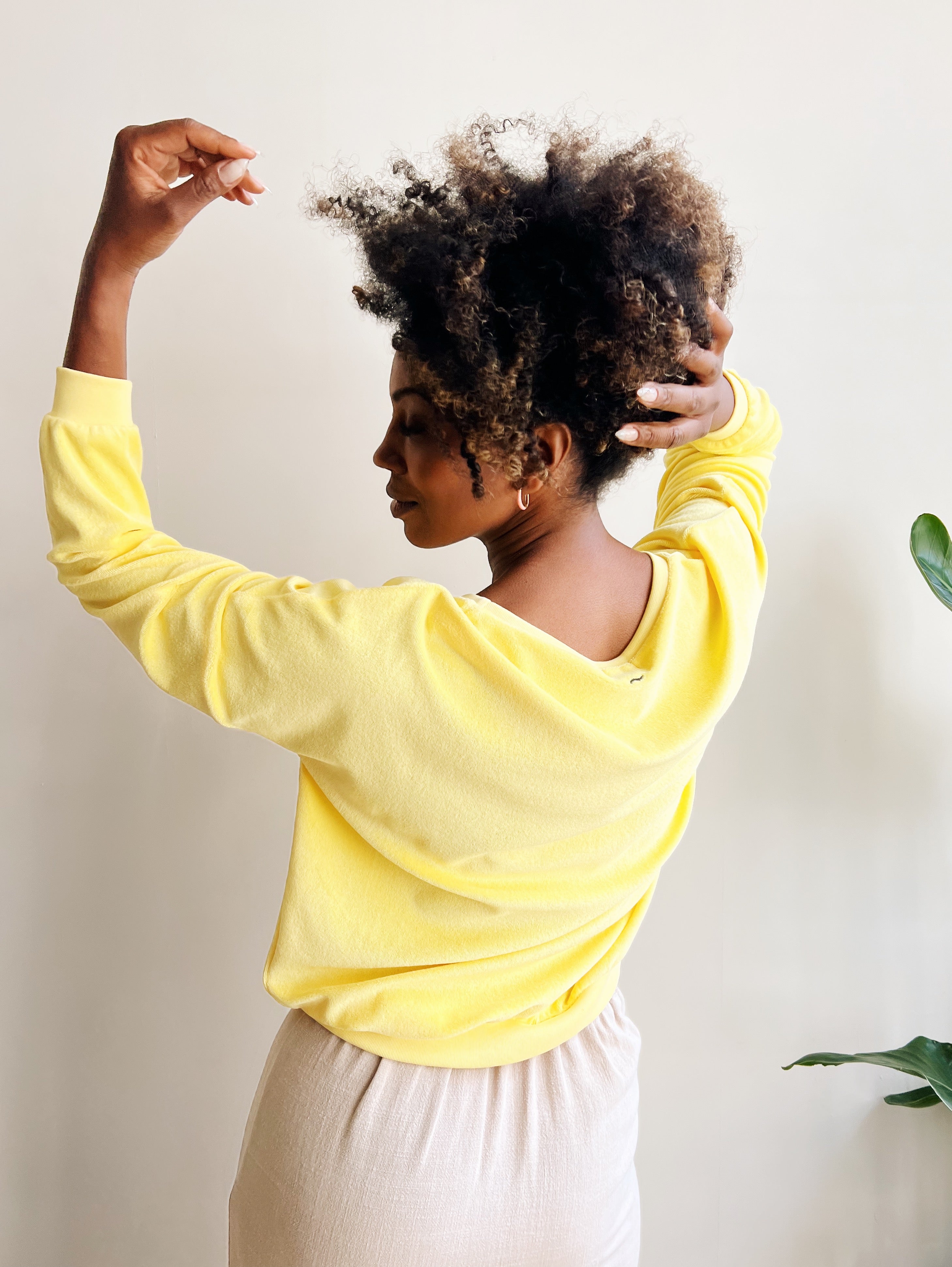 the dão store - Oversized sweater Isa - Lemon - Sweaters | Hoodies