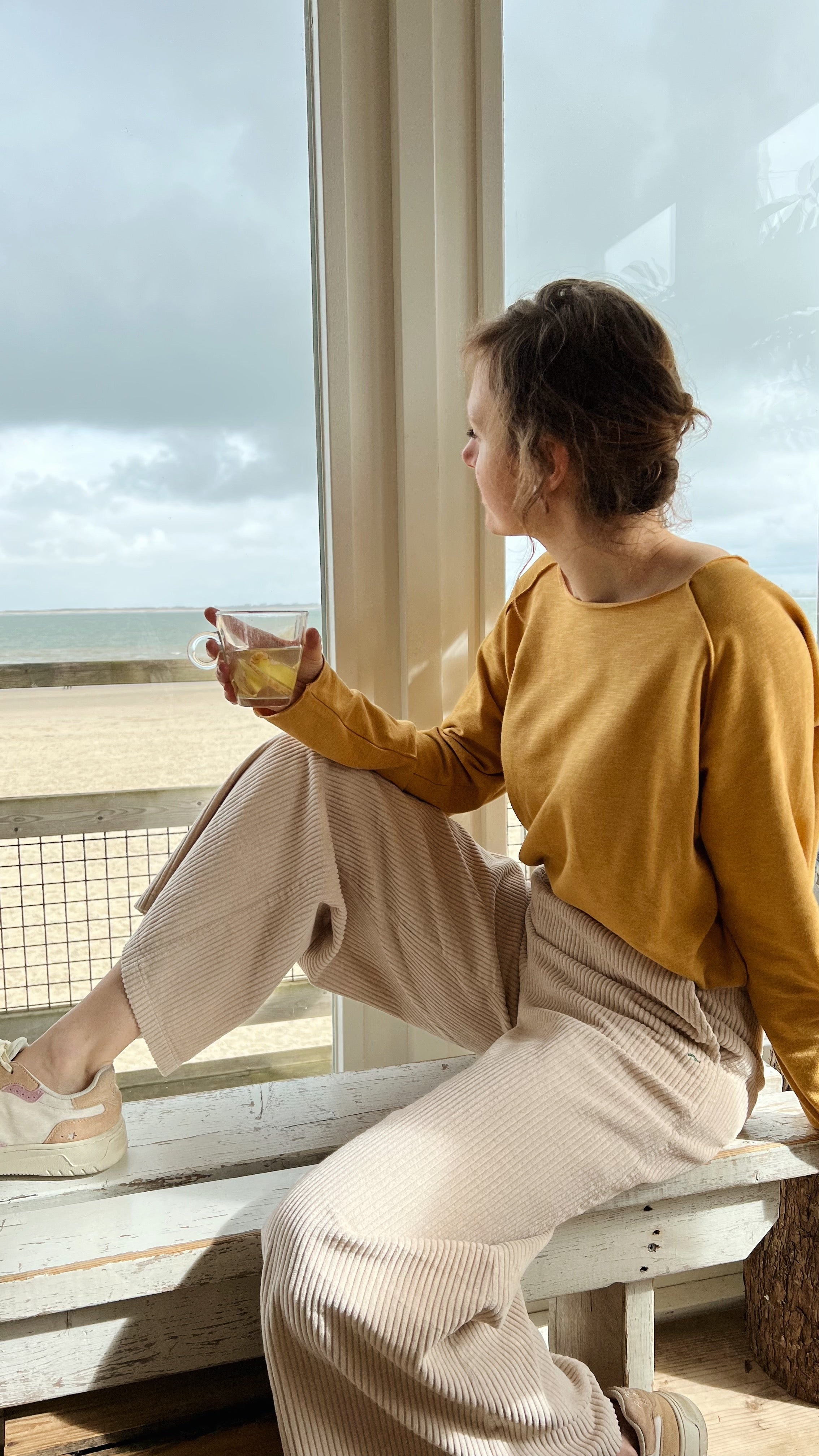 the dão store - Sweatshirt Lupe - Ochre - Sweaters | Hoodies