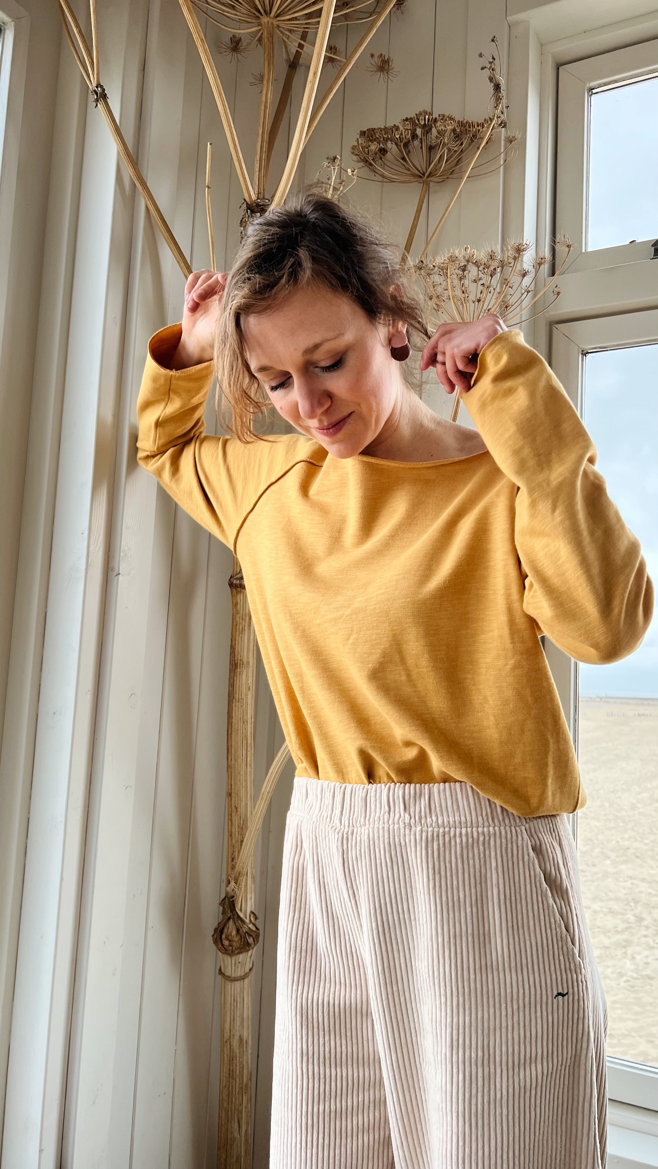 the dão store - Sweatshirt Lupe - Ochre - Sweaters | Hoodies
