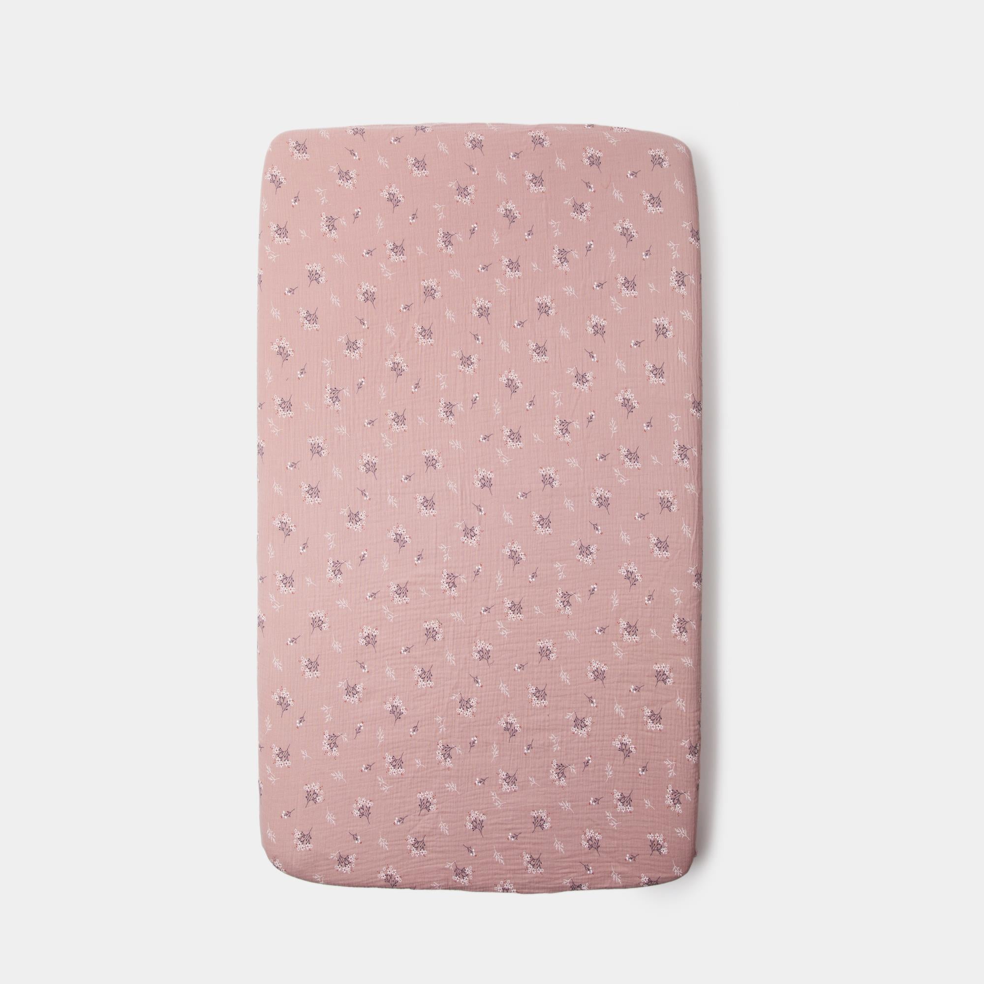the dão store - Fitted sheet - Pink Heather - Fitted sheets