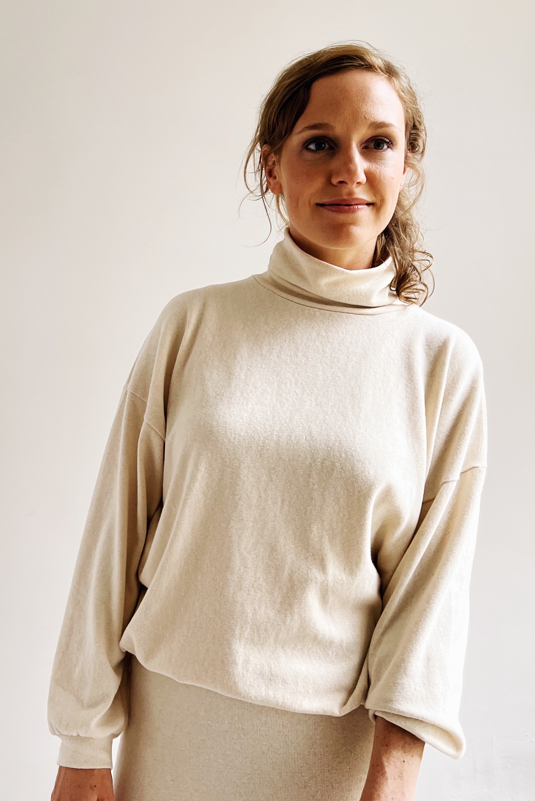 Knitted Sweater Alba - Oat