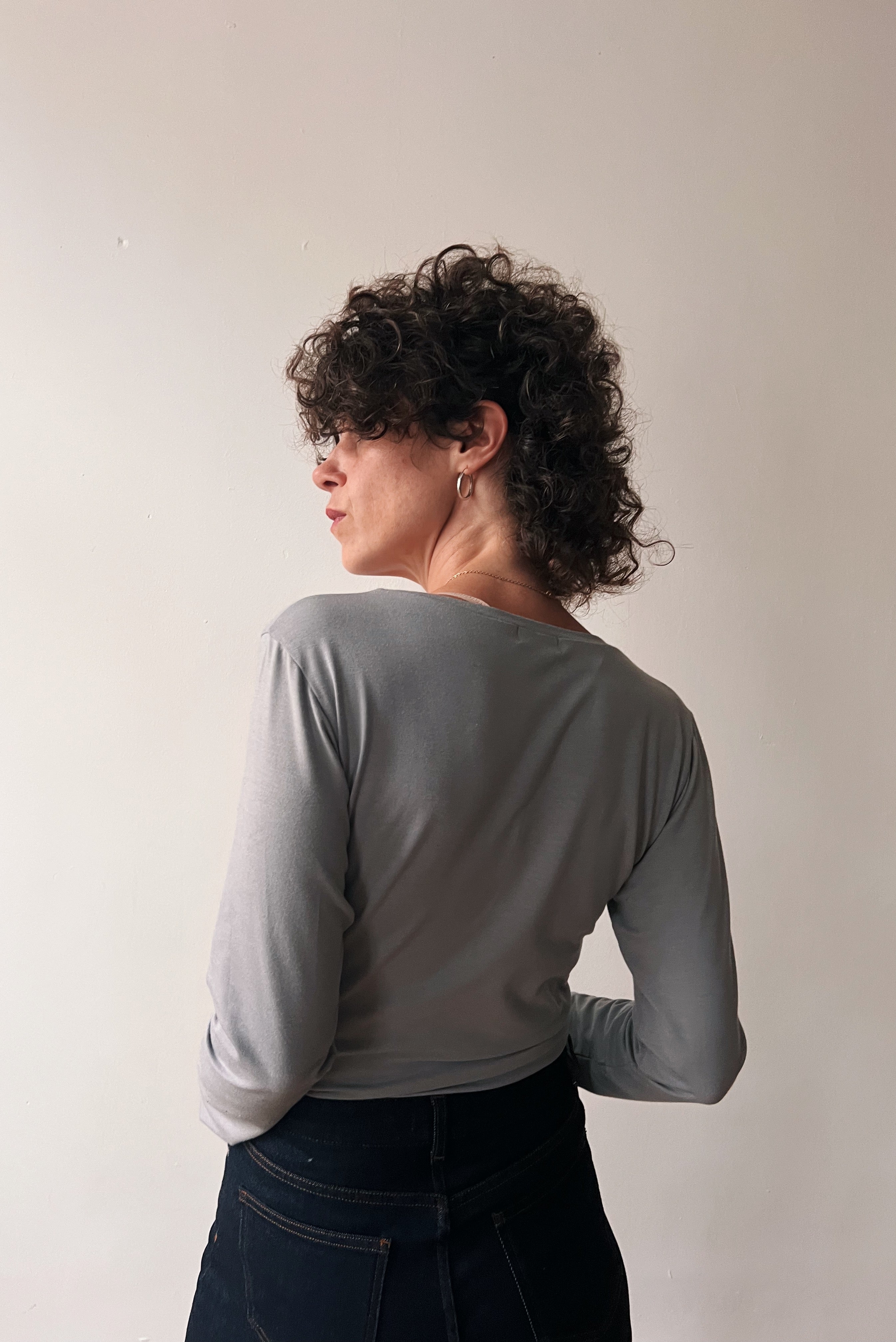 Longsleeve Iris - Cool Gray