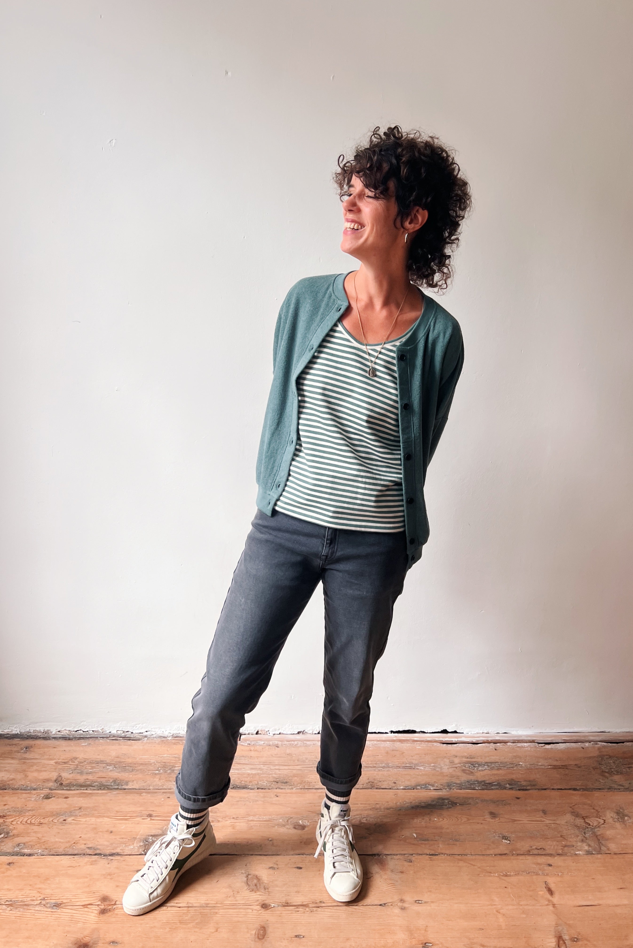 Cardigan Maxime - Sage Terry