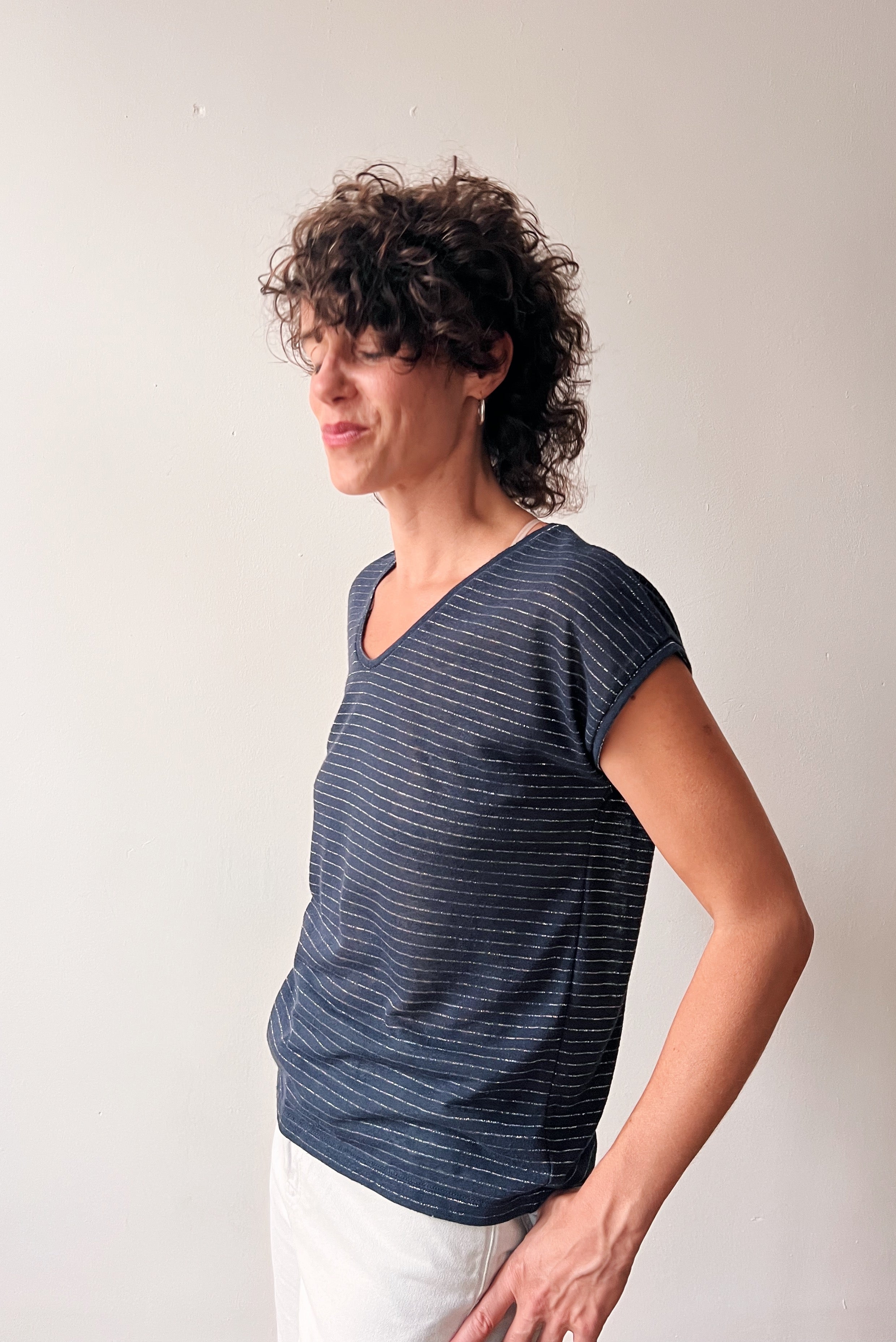 T-Shirt Esmé - Indigo Silver