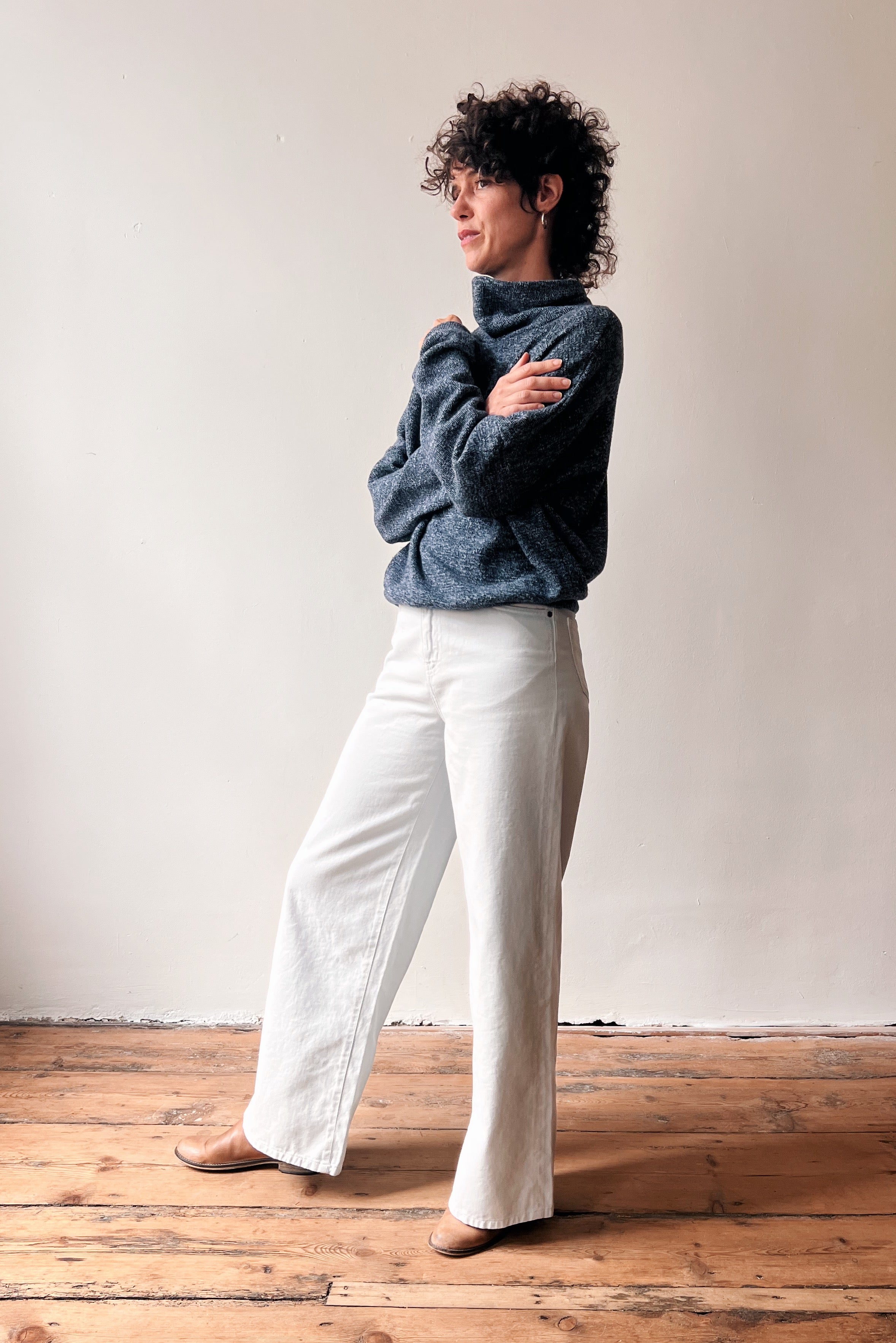 Wide Jeans Robin - Water Blue