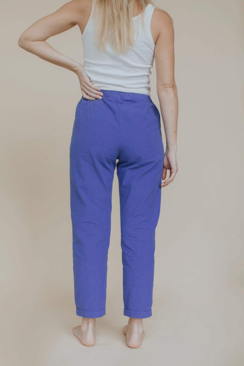 the dão store - Pants Eleni - Soft Cobalt - Pants | Jumpsuits