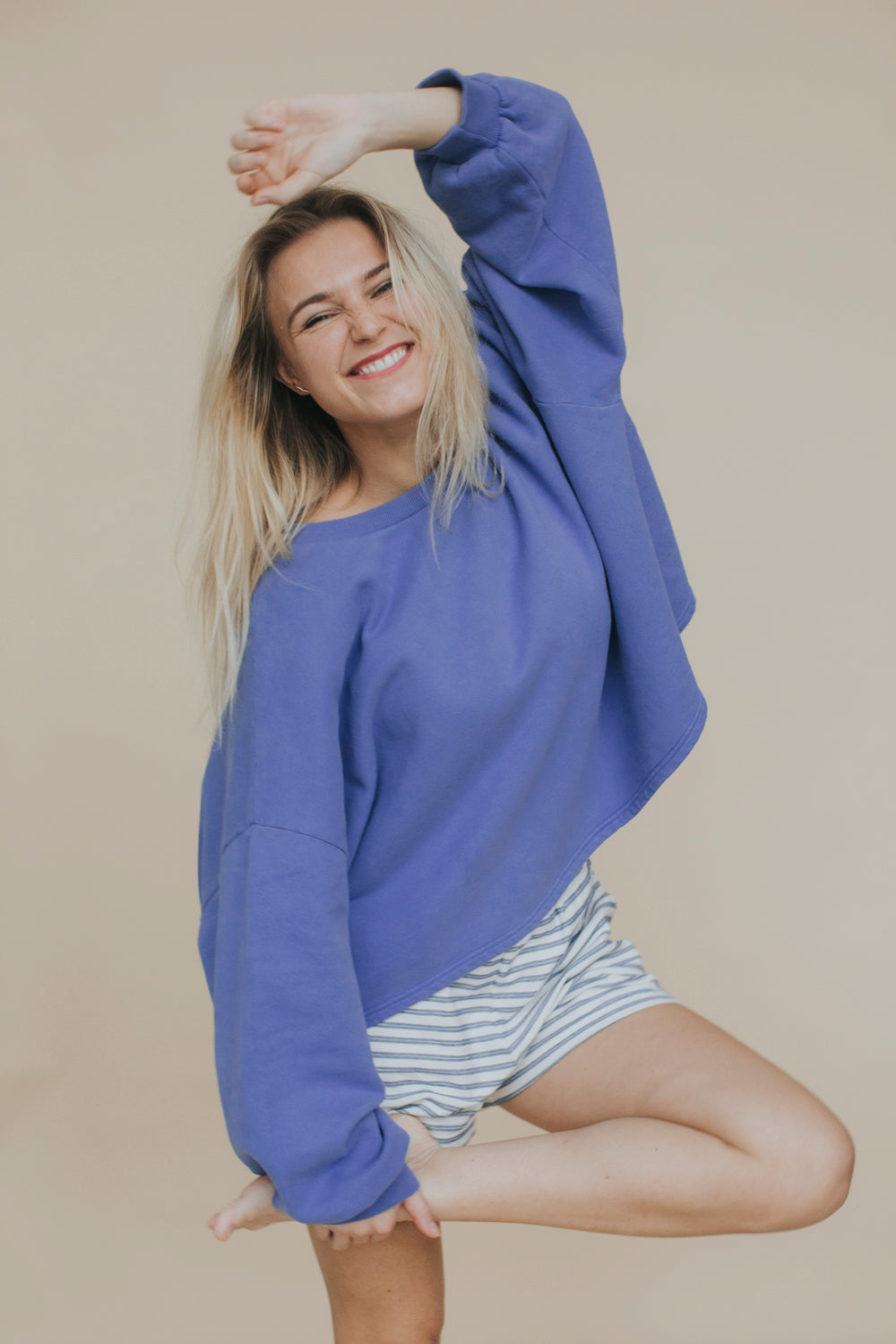 the dão store - Sweater Bree - Soft Cobalt - Sweaters | Hoodies