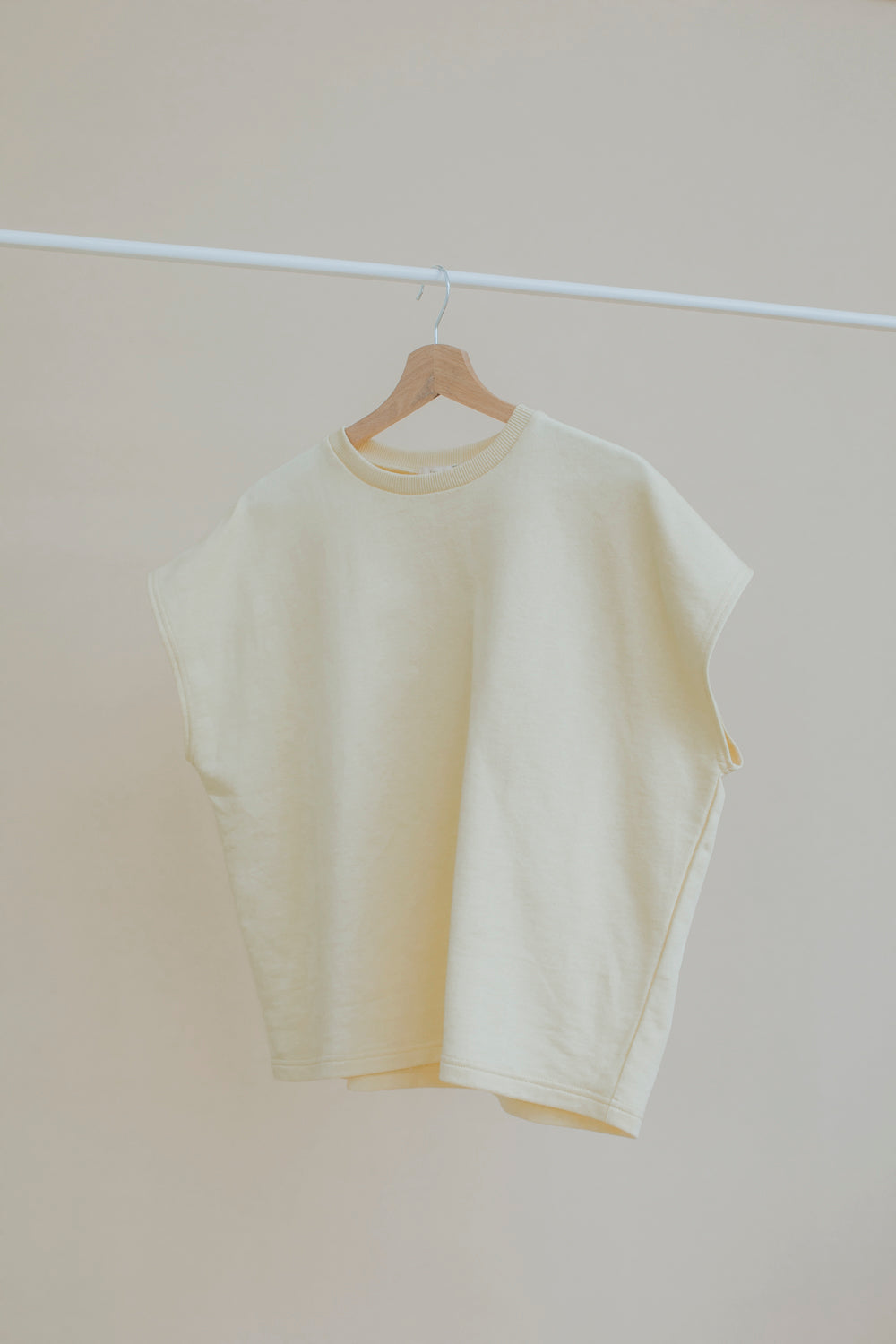 the dão store - Sleeveless Sweater Ayla - Vanilla - Sweaters | Hoodies